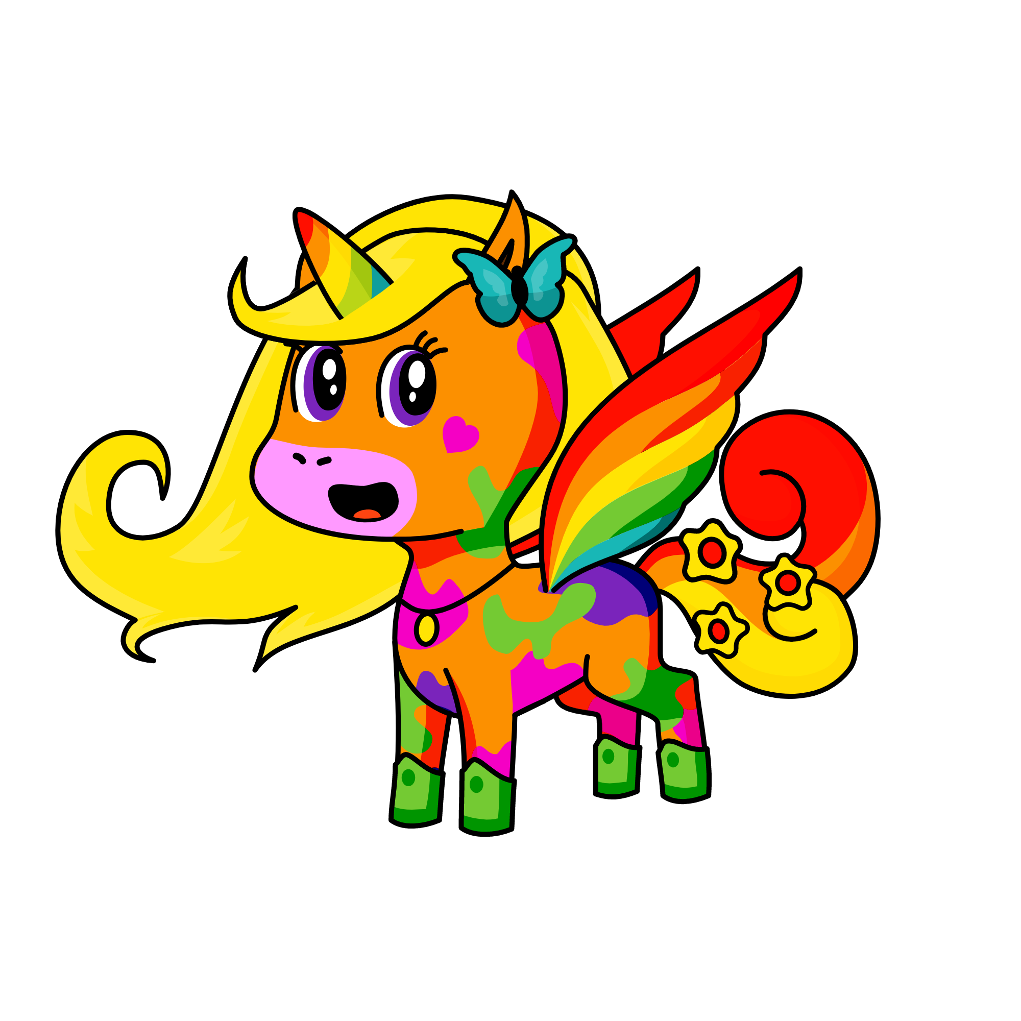 ., the unicorn