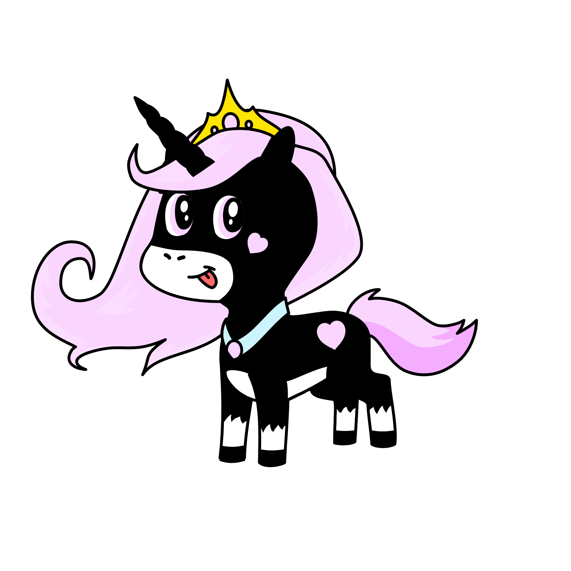 Princess Rose, the unicorn
