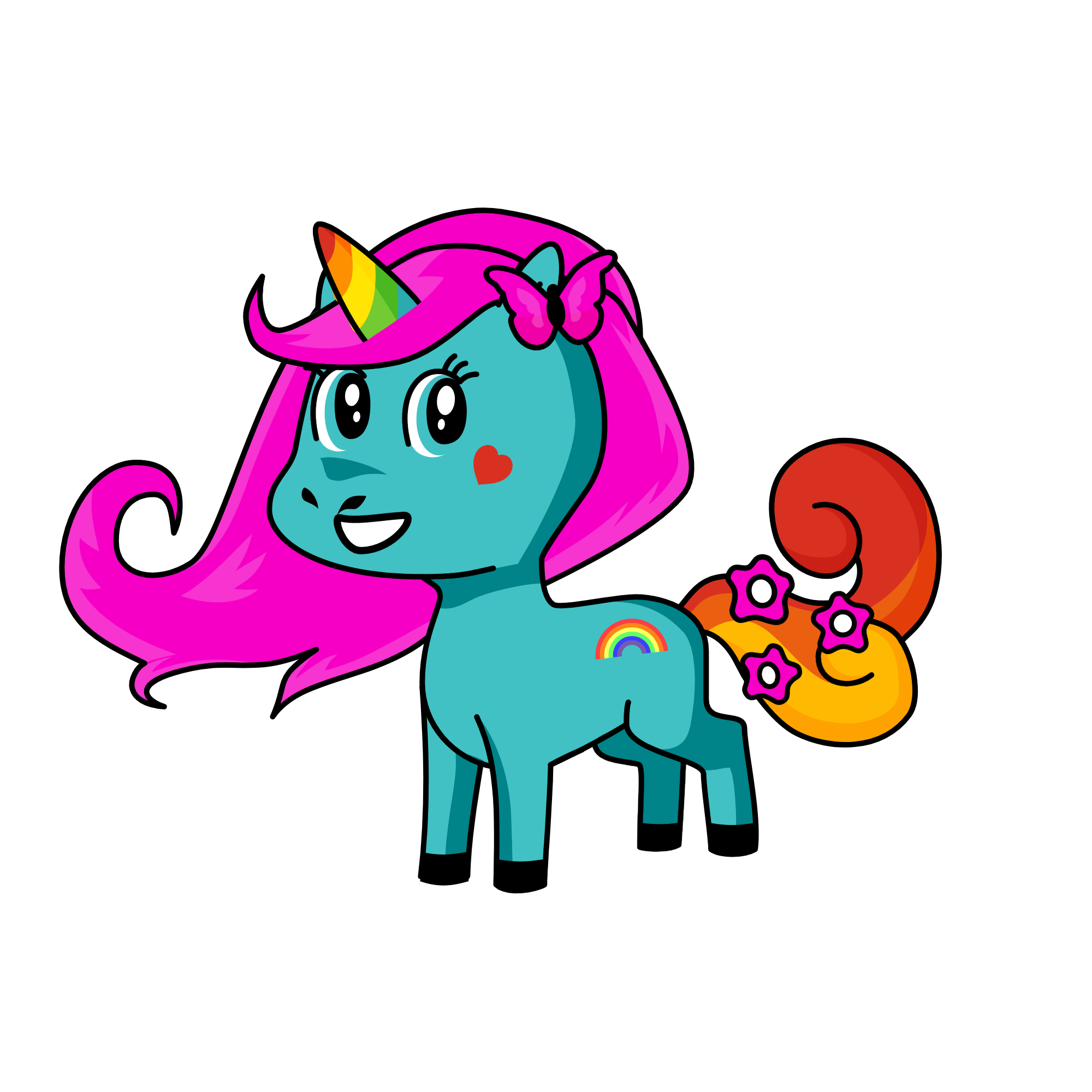 Rainbow dash 😍, the unicorn