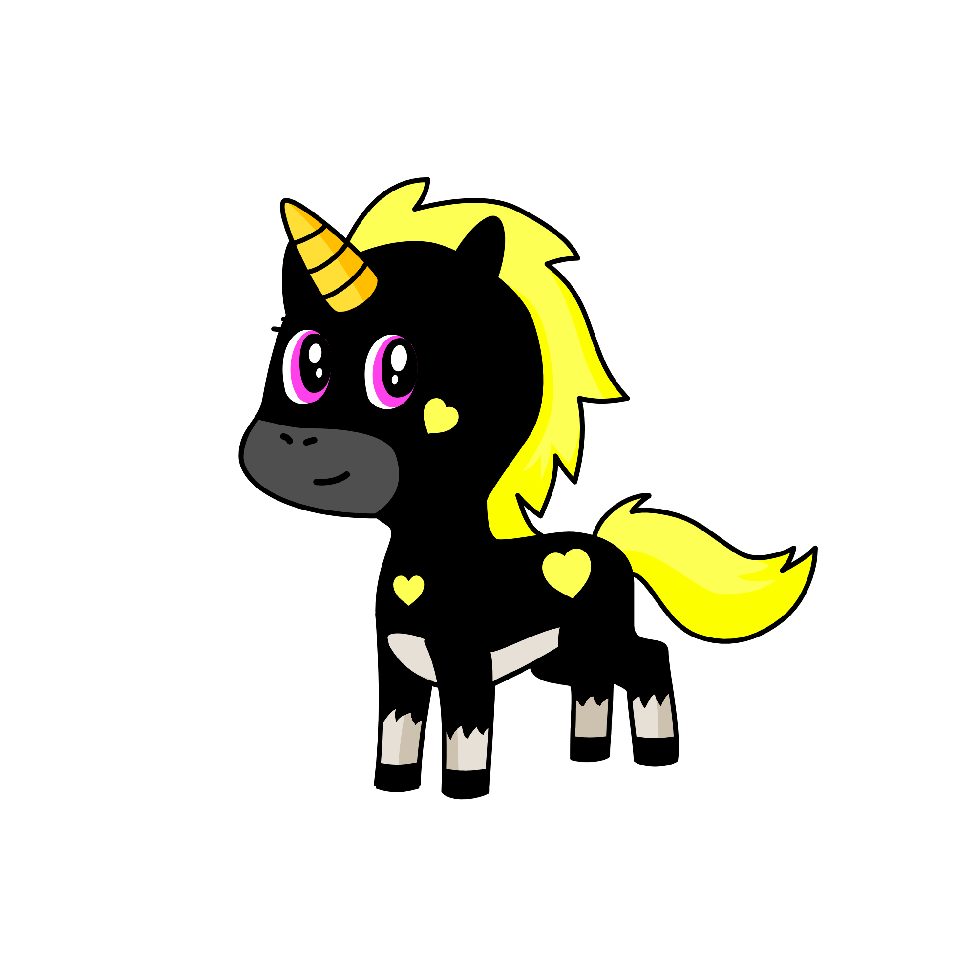 Princess Star, the unicorn