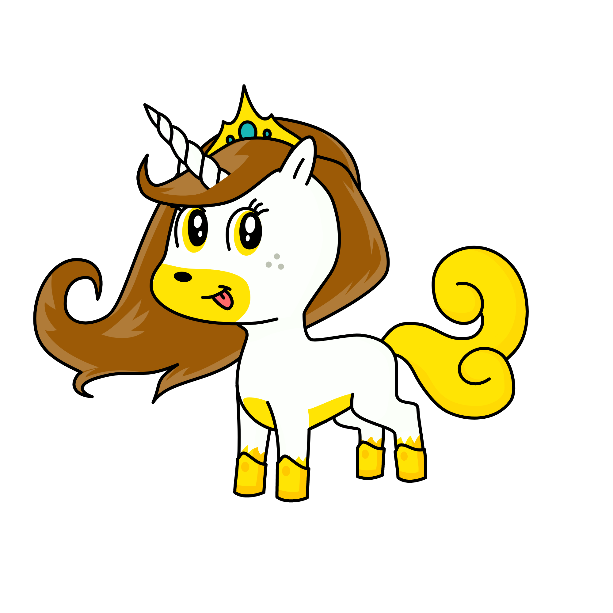 Queen of angel, the unicorn