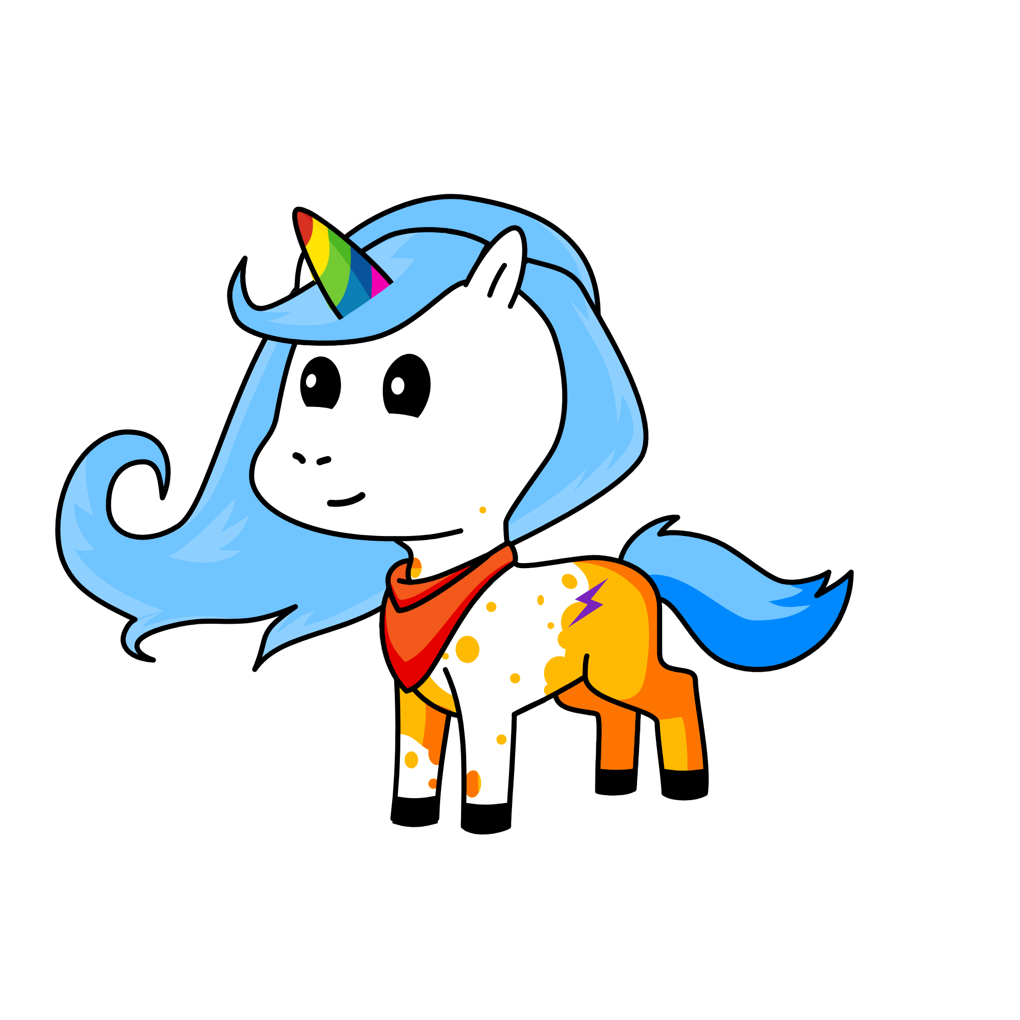 יוניק, the unicorn