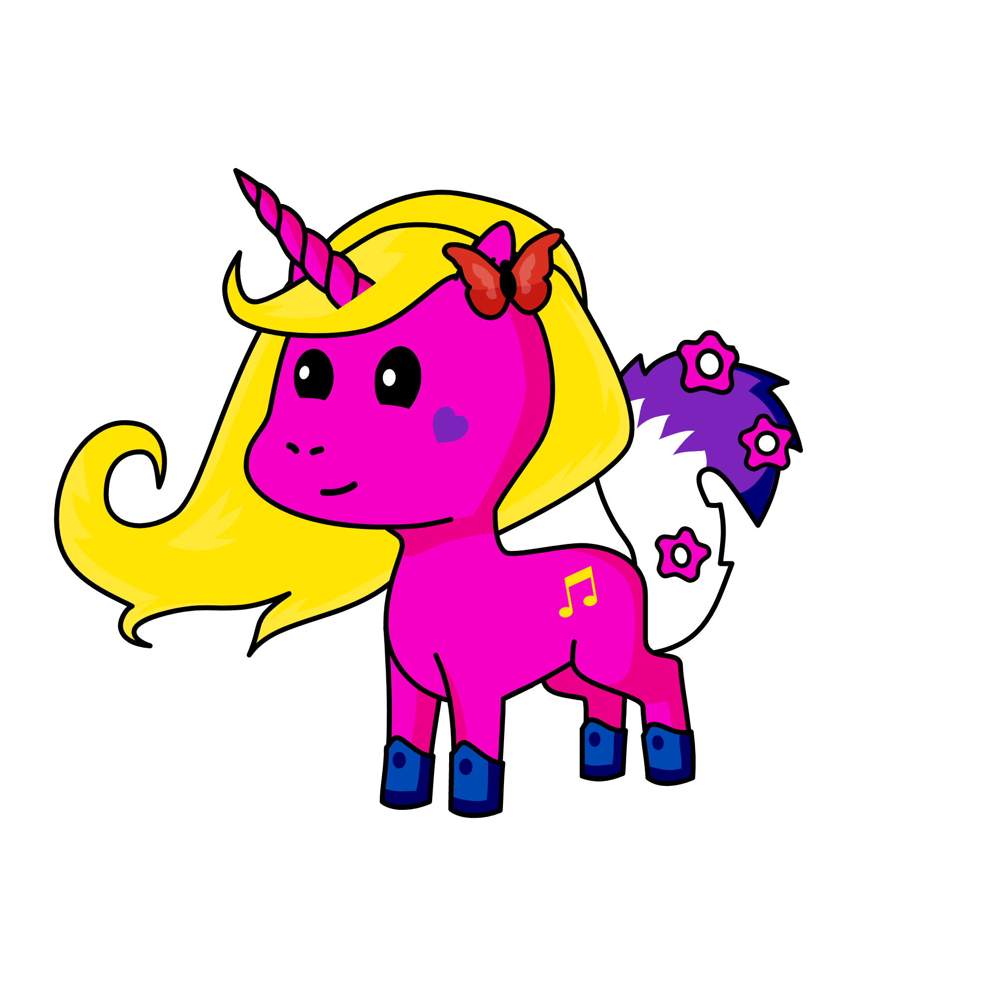 LOVE, the unicorn