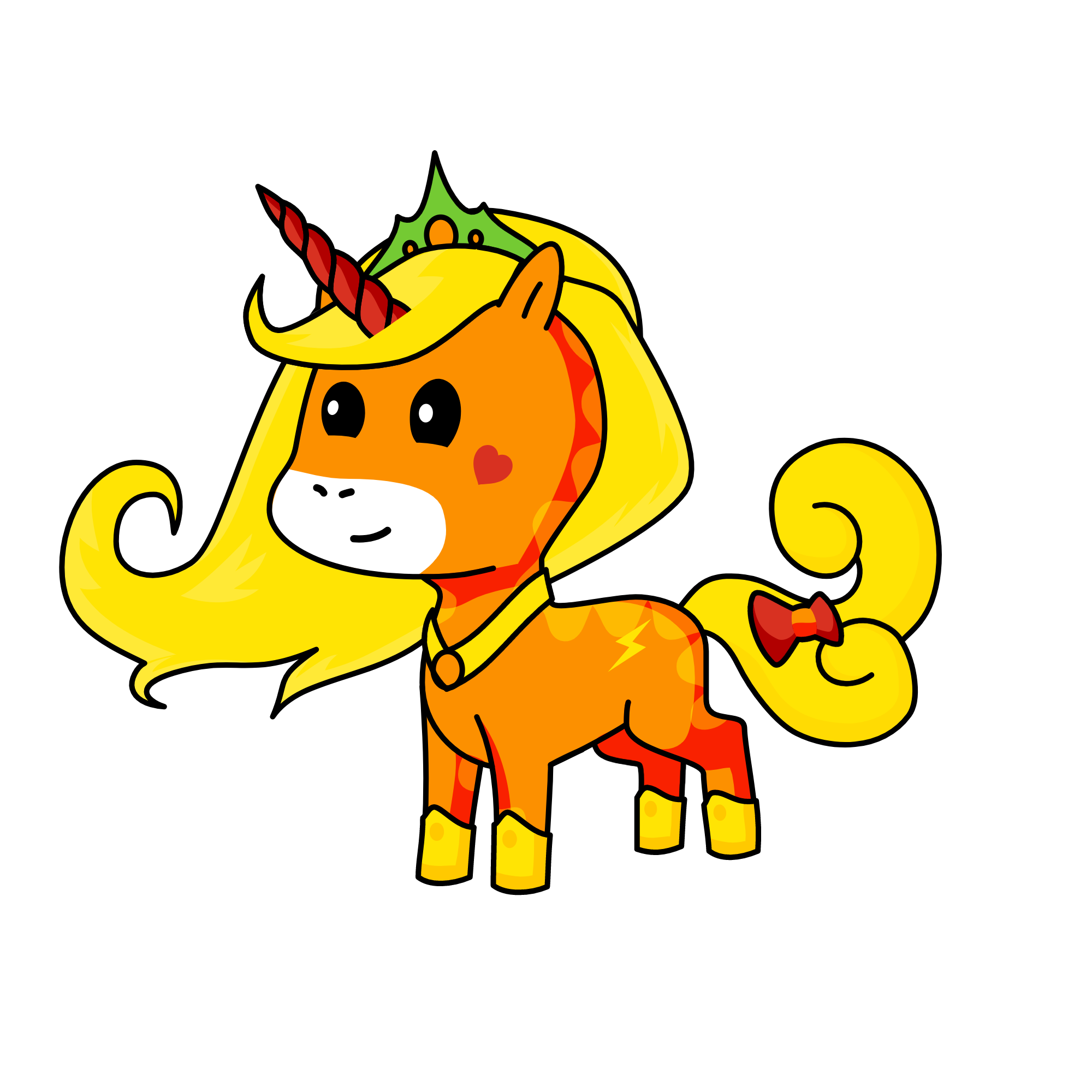 Sun Queen, the unicorn
