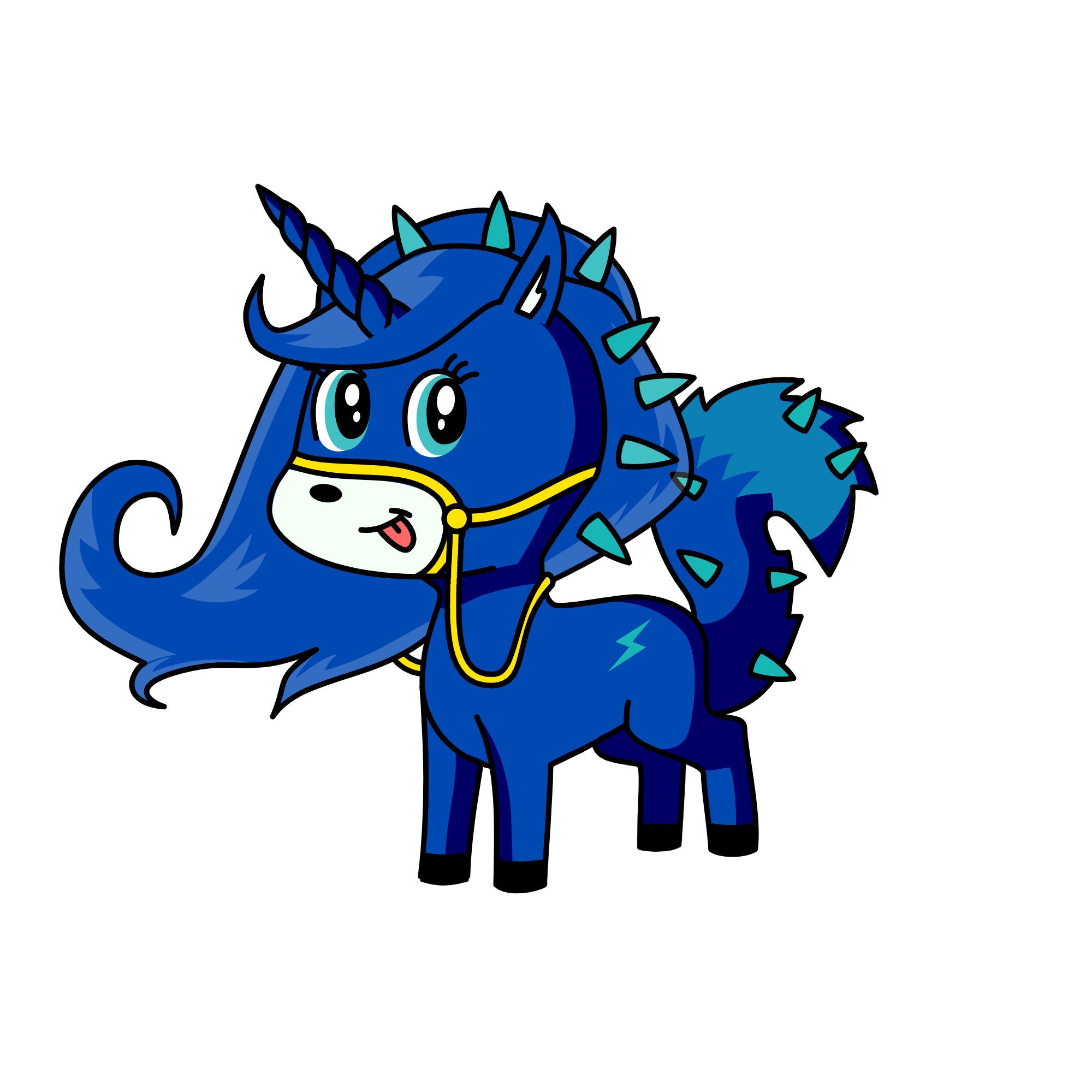 Midnight, the unicorn