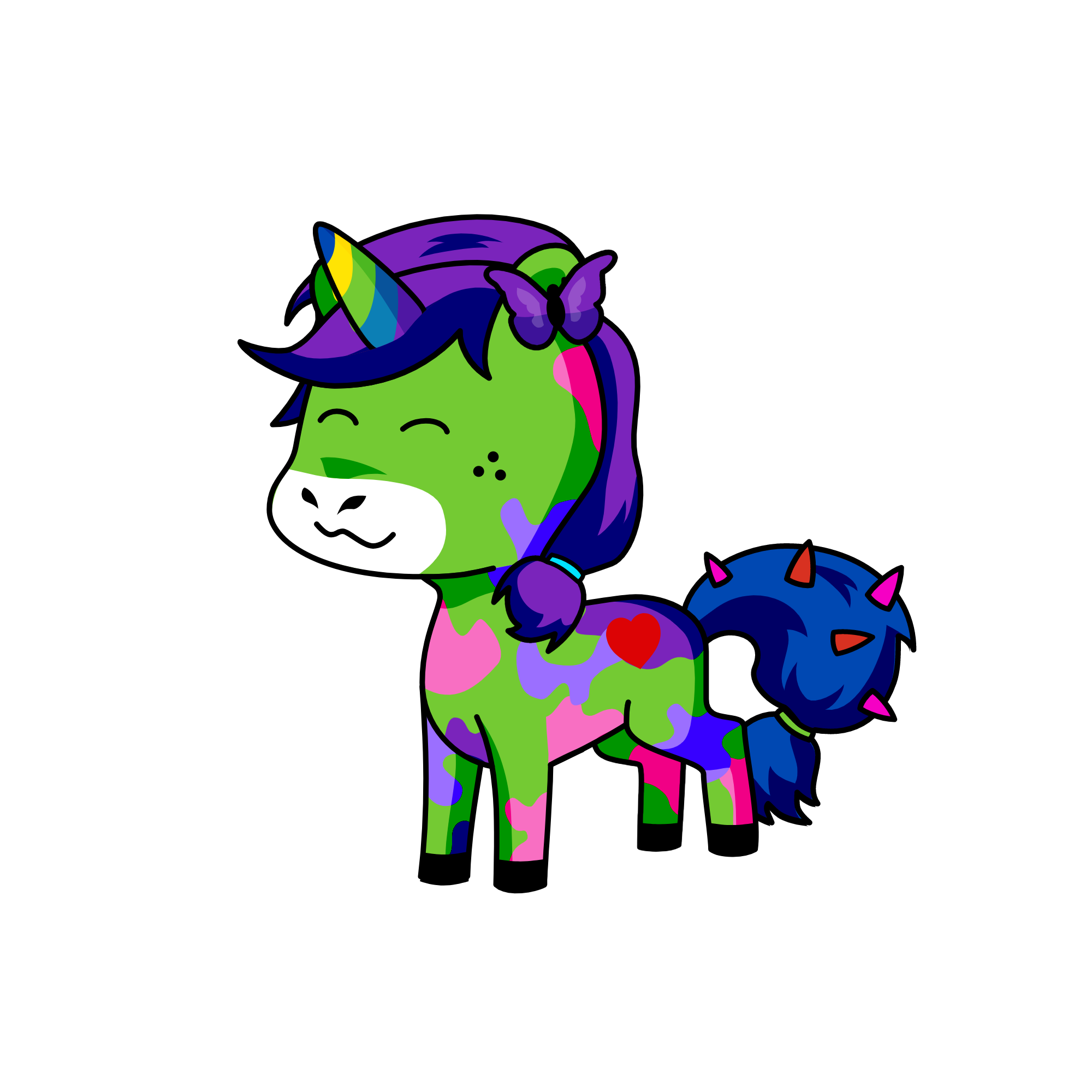 fluffy, the unicorn
