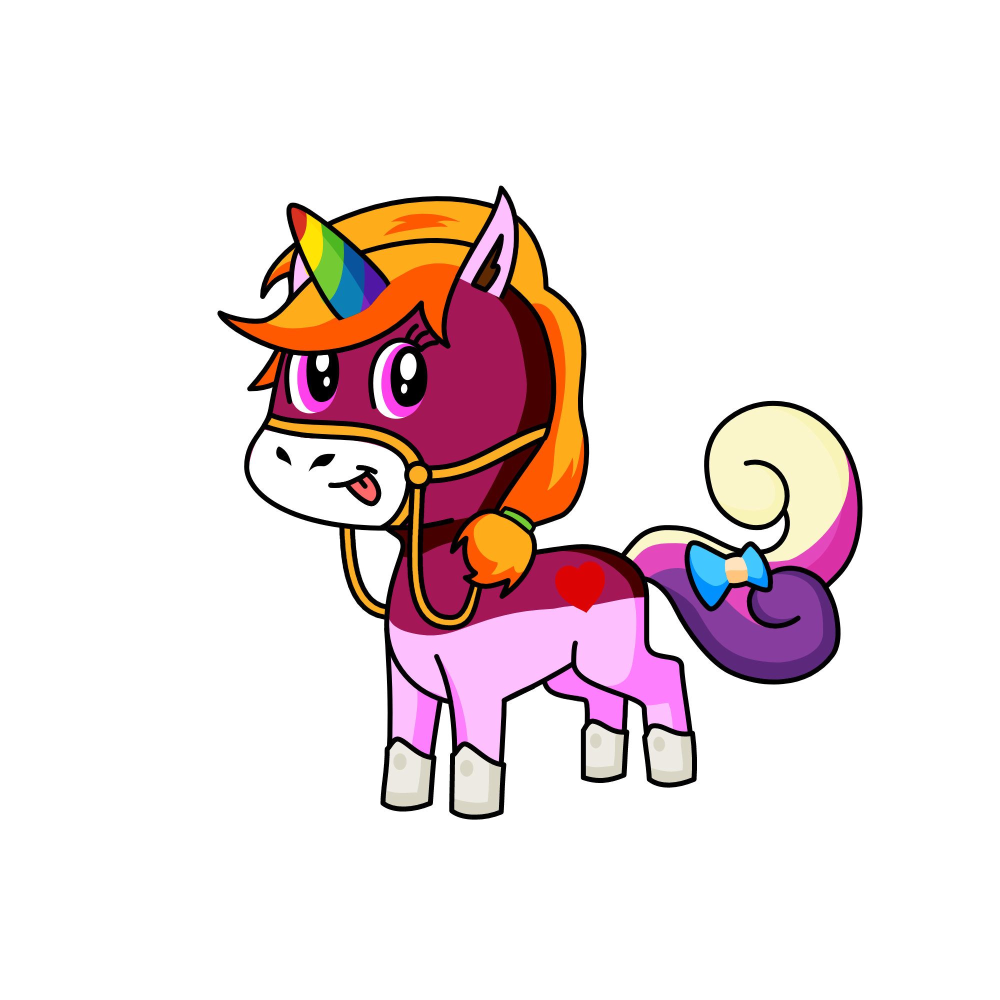 dasher, the unicorn