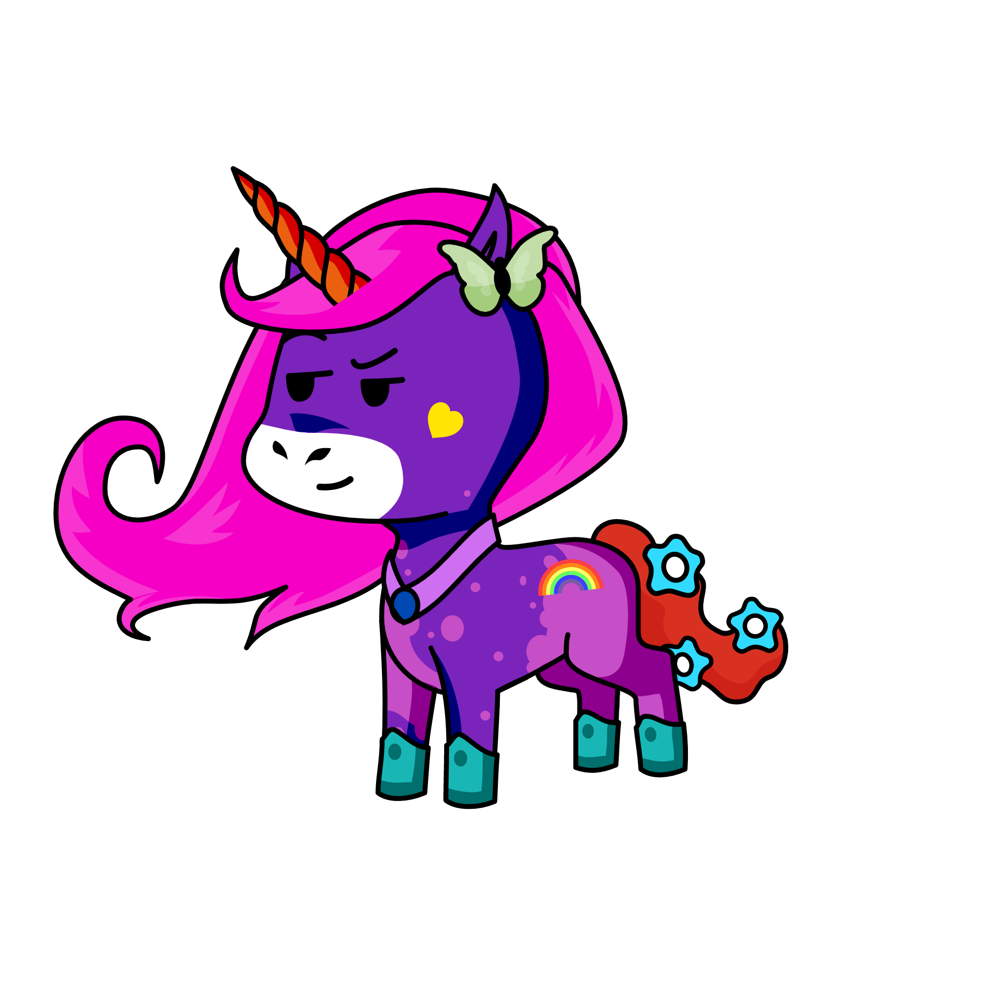 GUGS UNAKORN, the unicorn