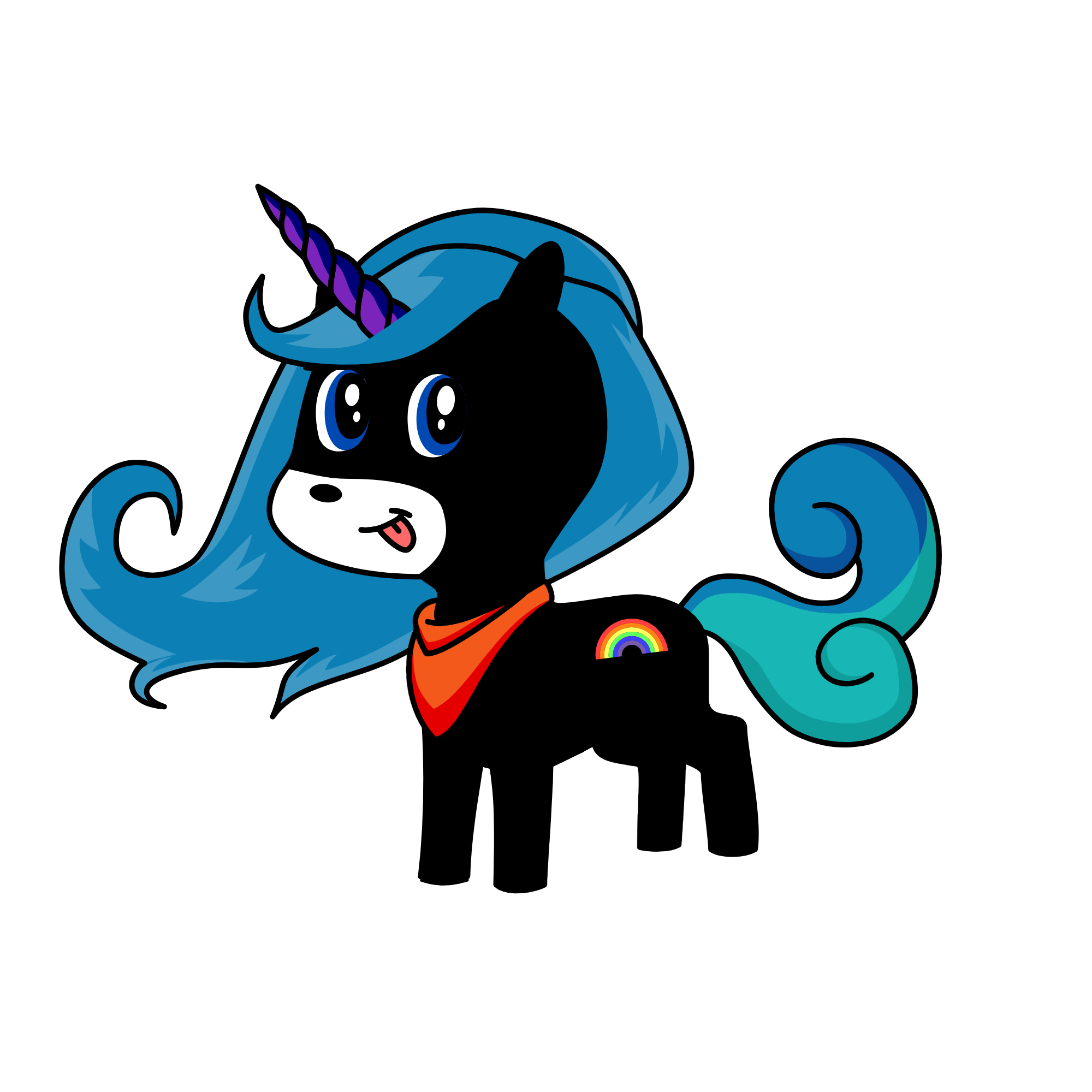 Luna, the unicorn