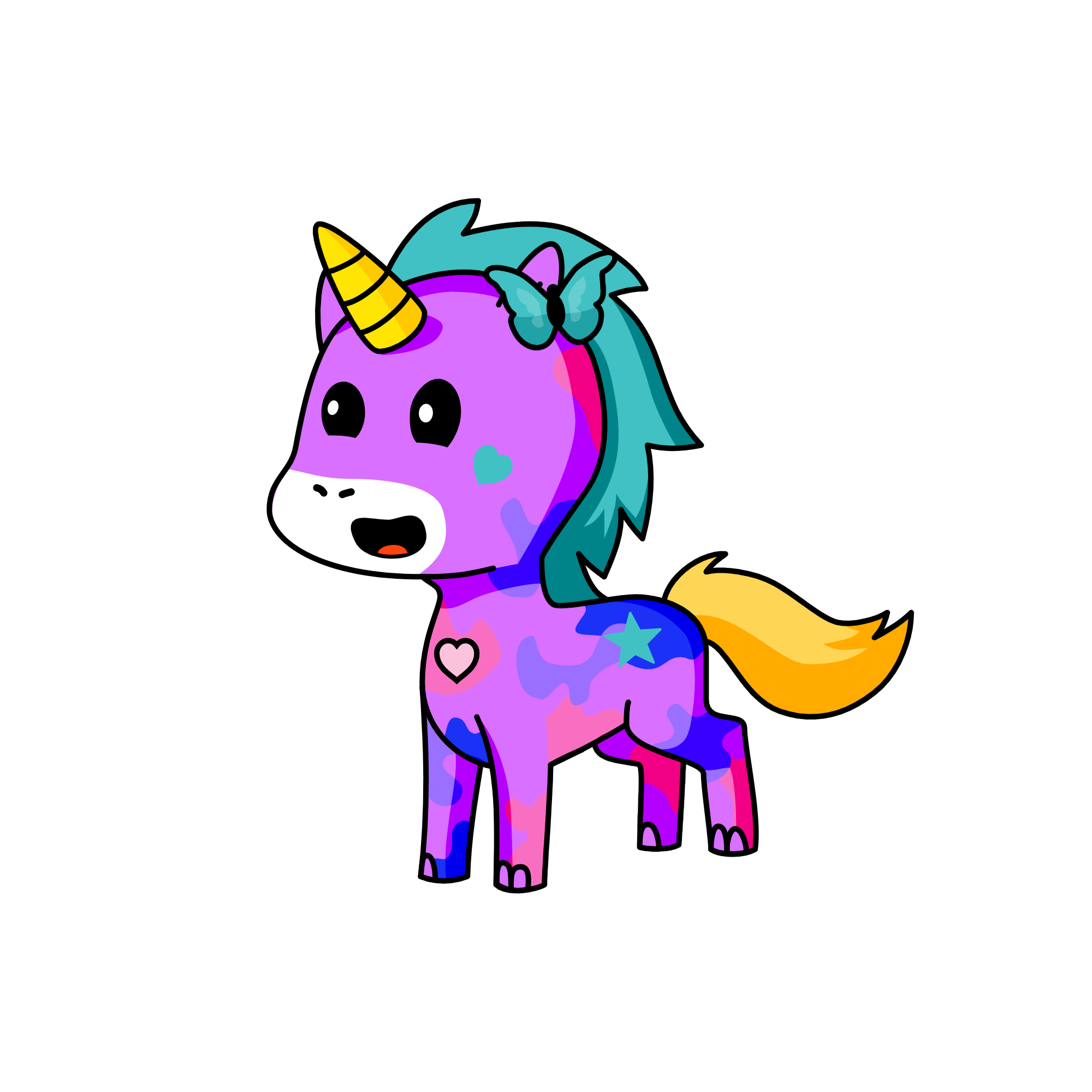 Poop, the unicorn