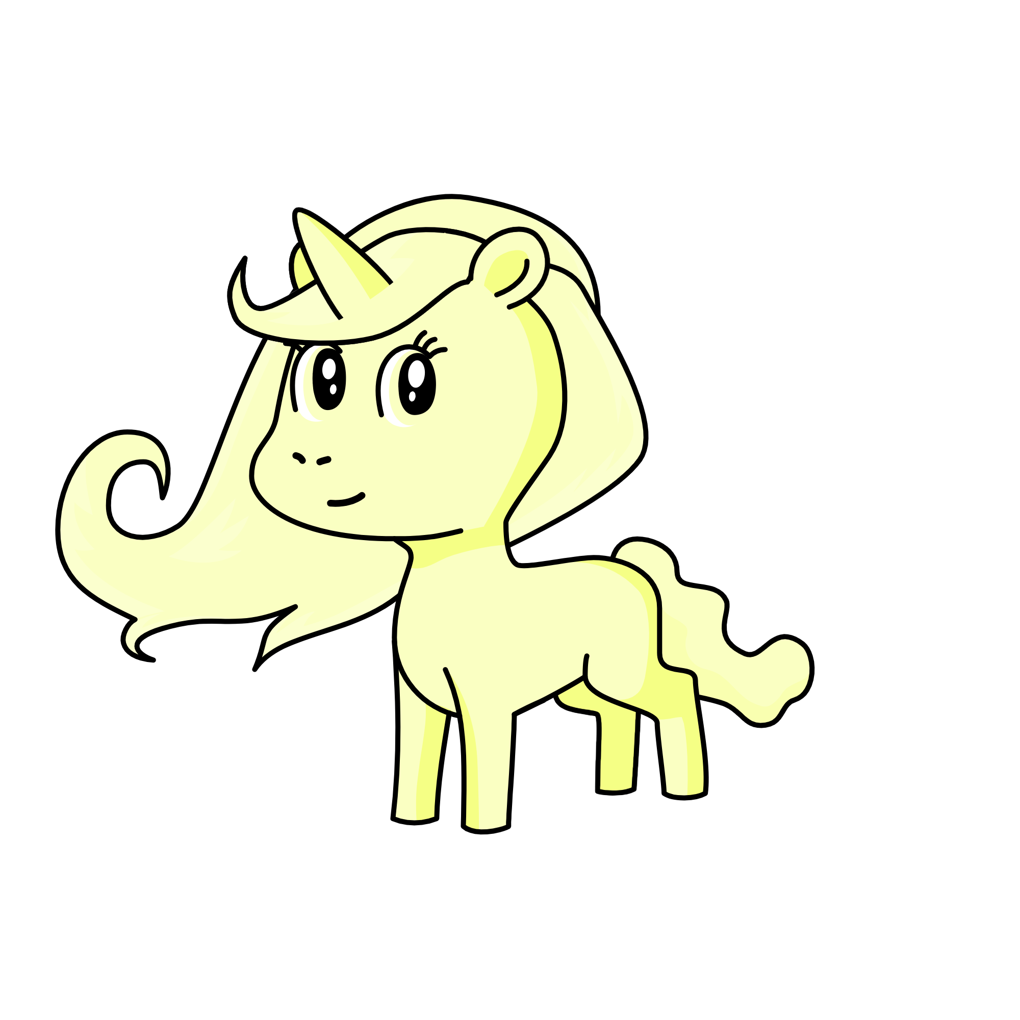 pee, the unicorn