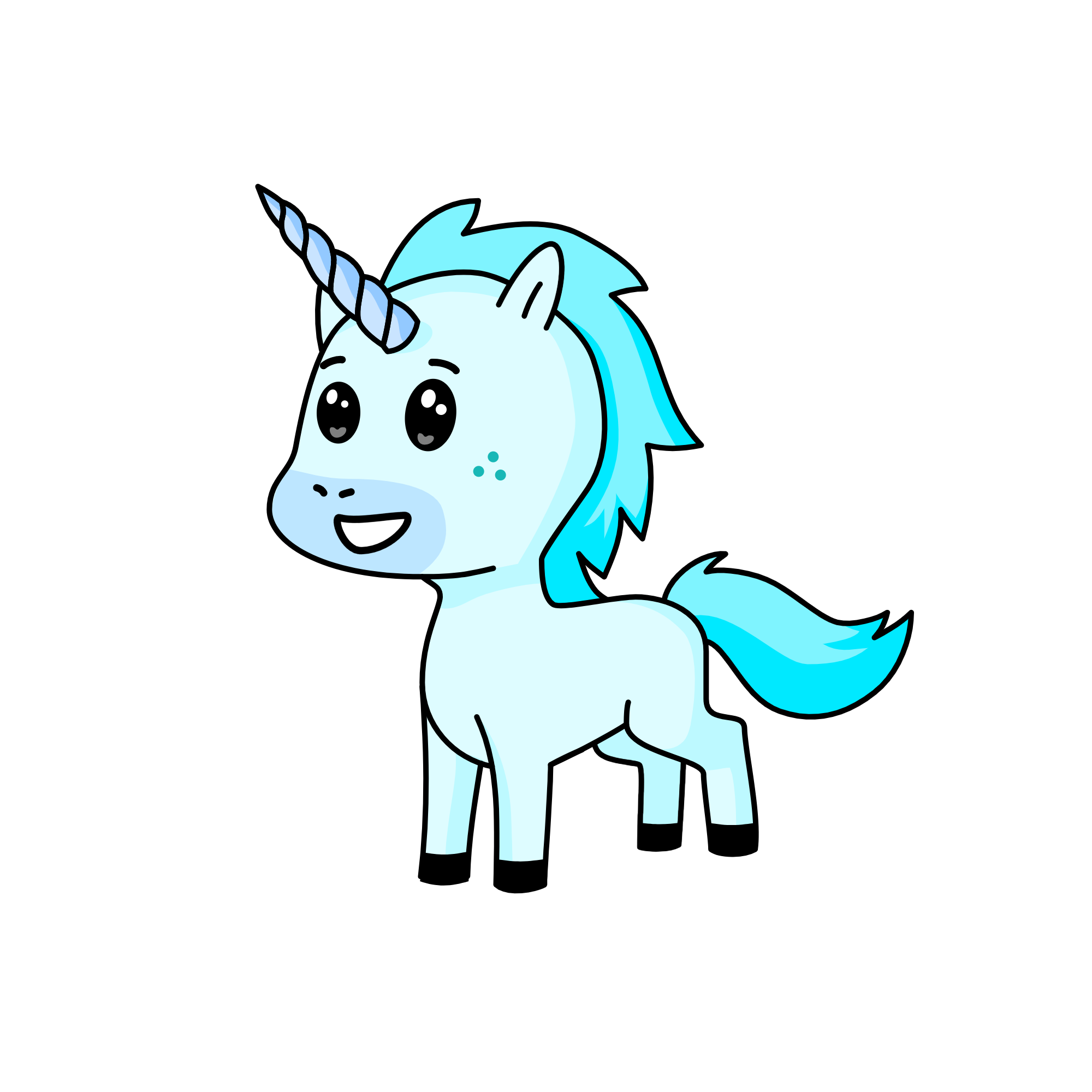 Ice, the unicorn
