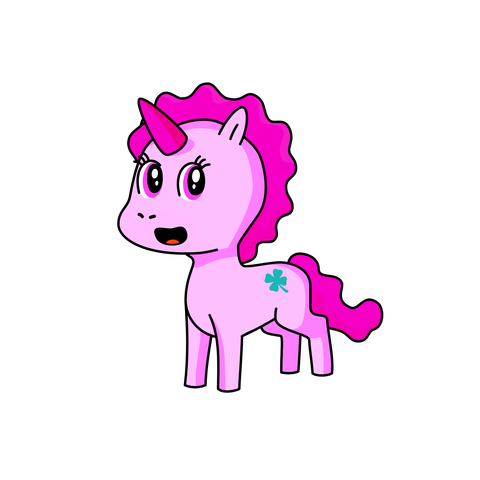 Pinkie Pie, the unicorn
