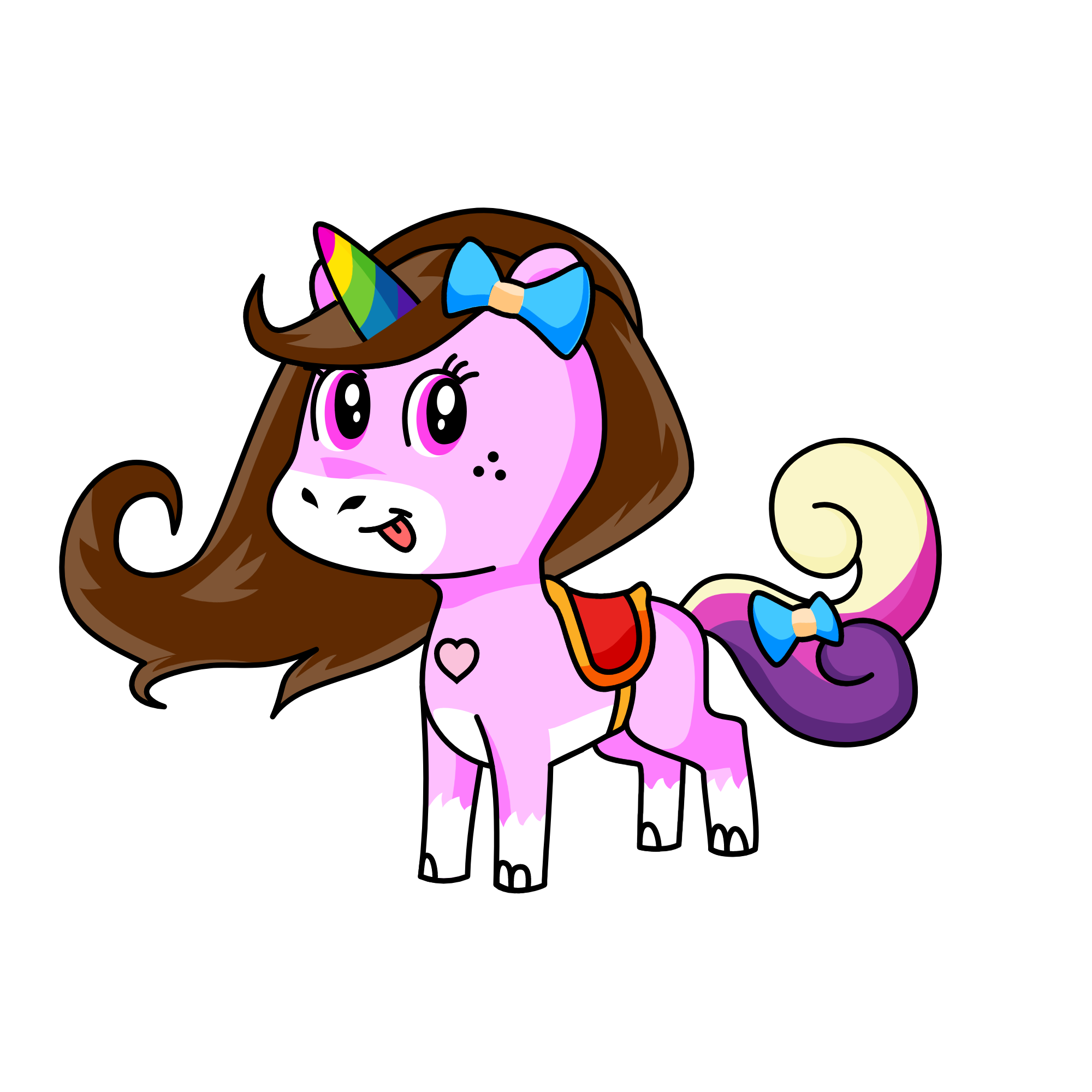 unicorn putri, the unicorn