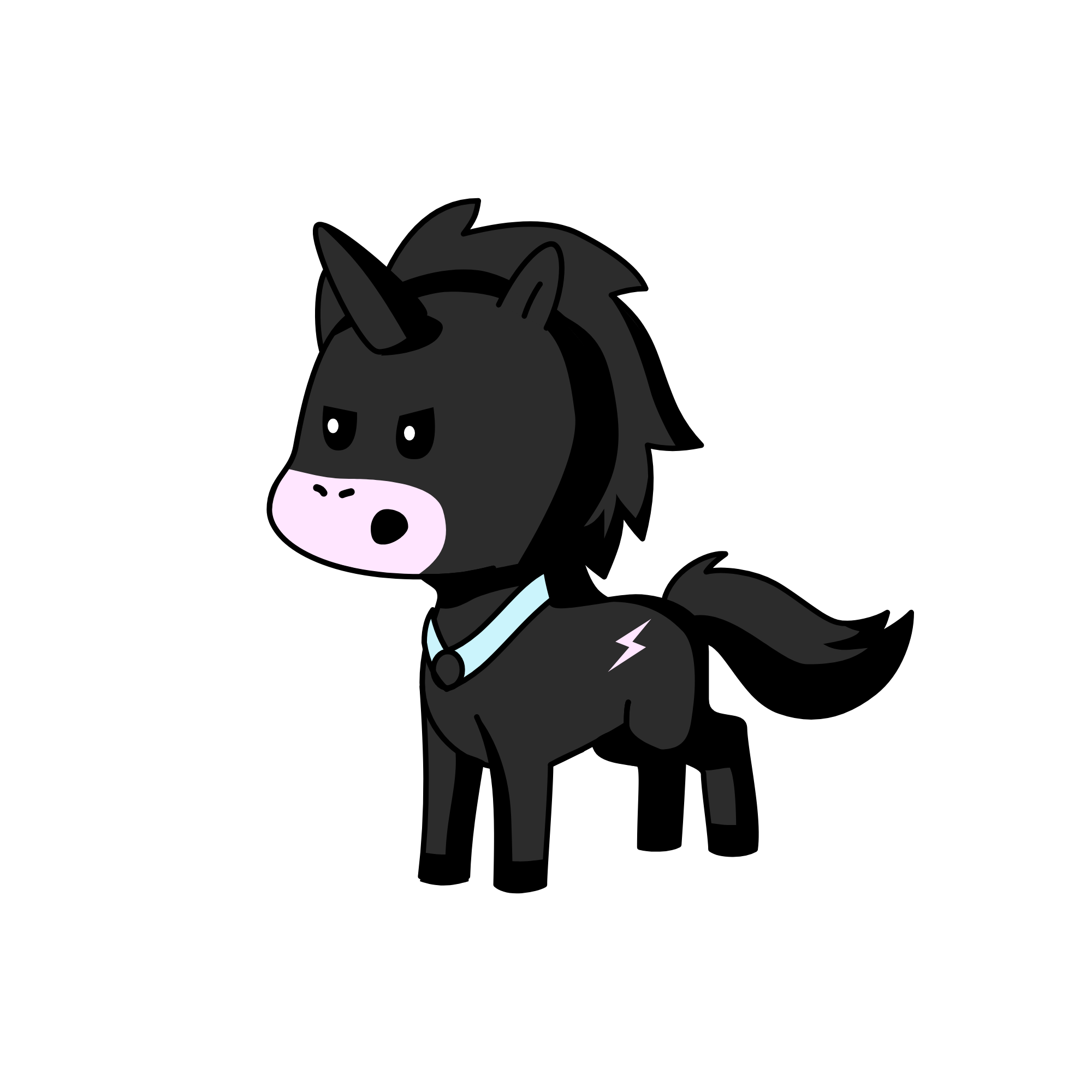 DARK , the unicorn
