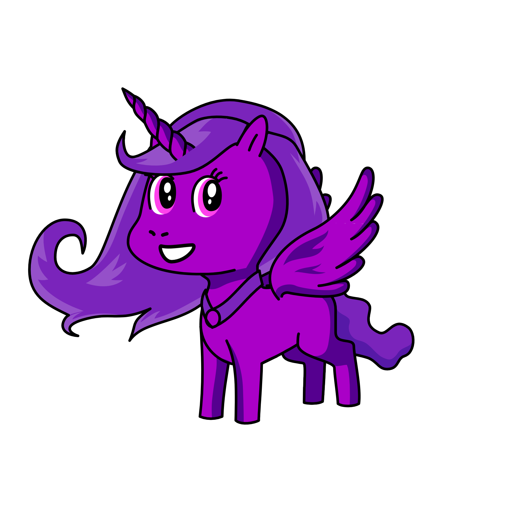Princess Twilight Sparkle, the unicorn