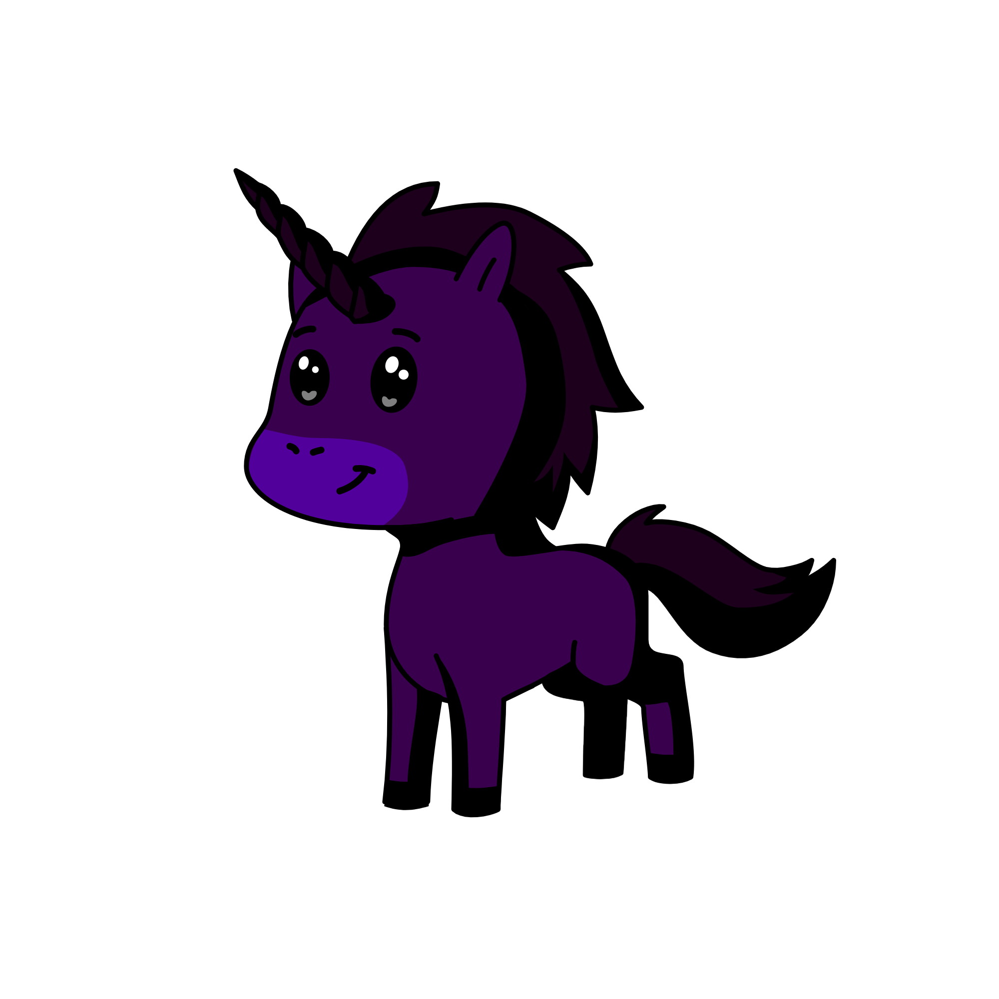 Moon, the unicorn