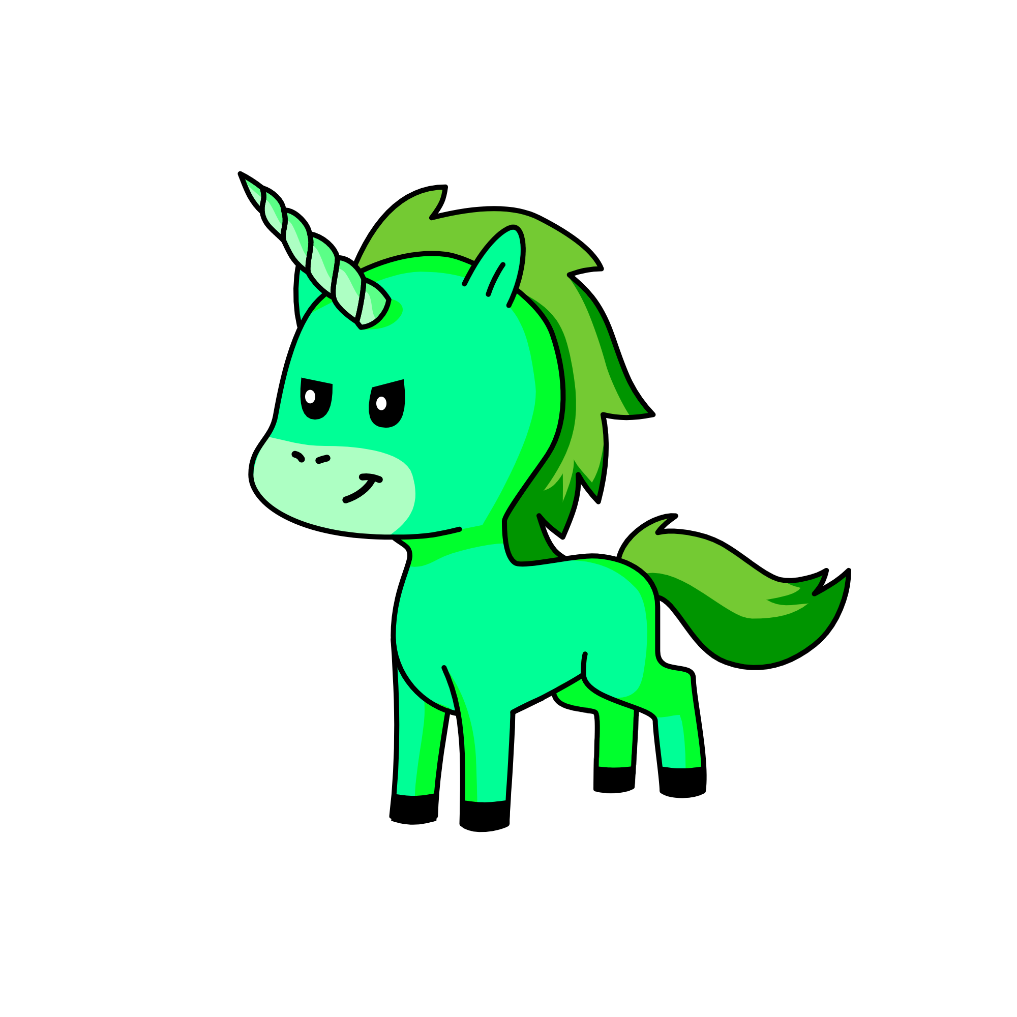 Turtle, the unicorn