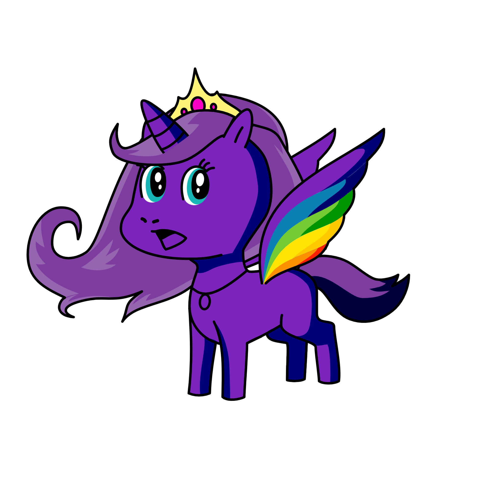 Almost Twilight Sparkle, the unicorn