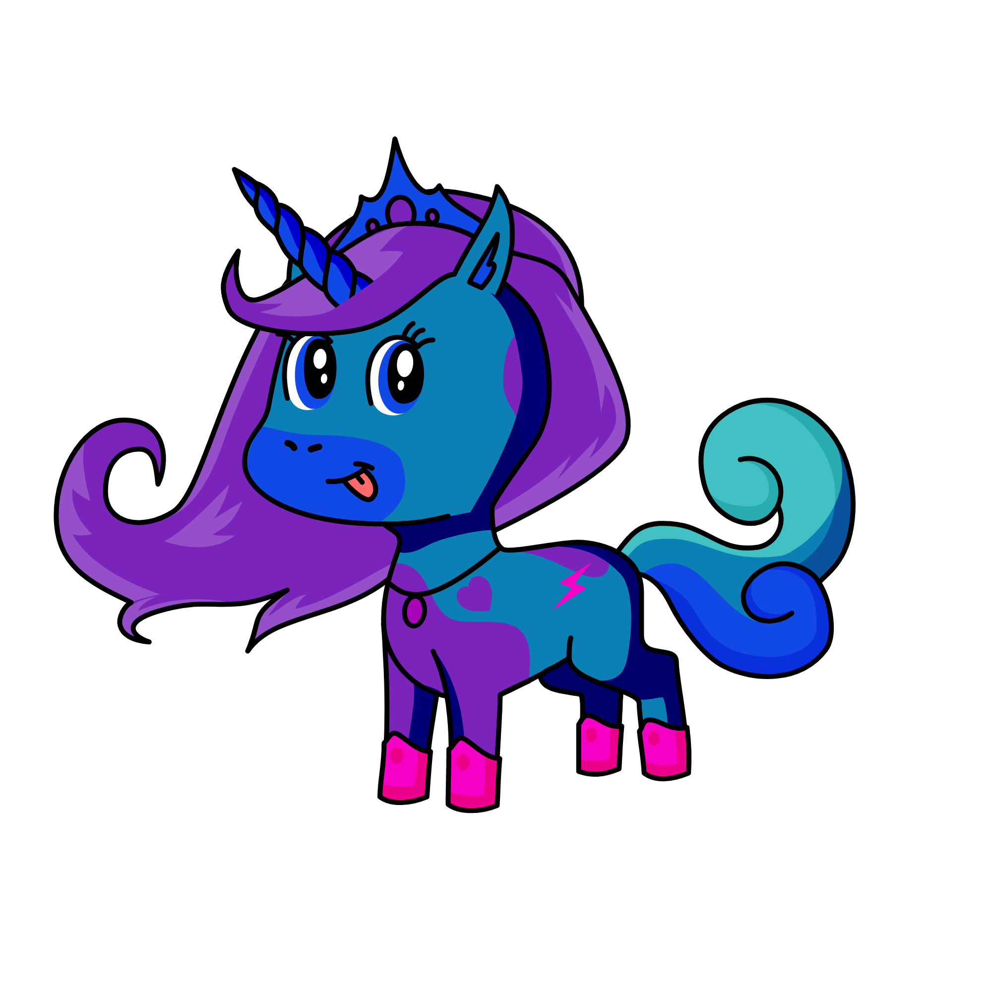 Windy, the unicorn