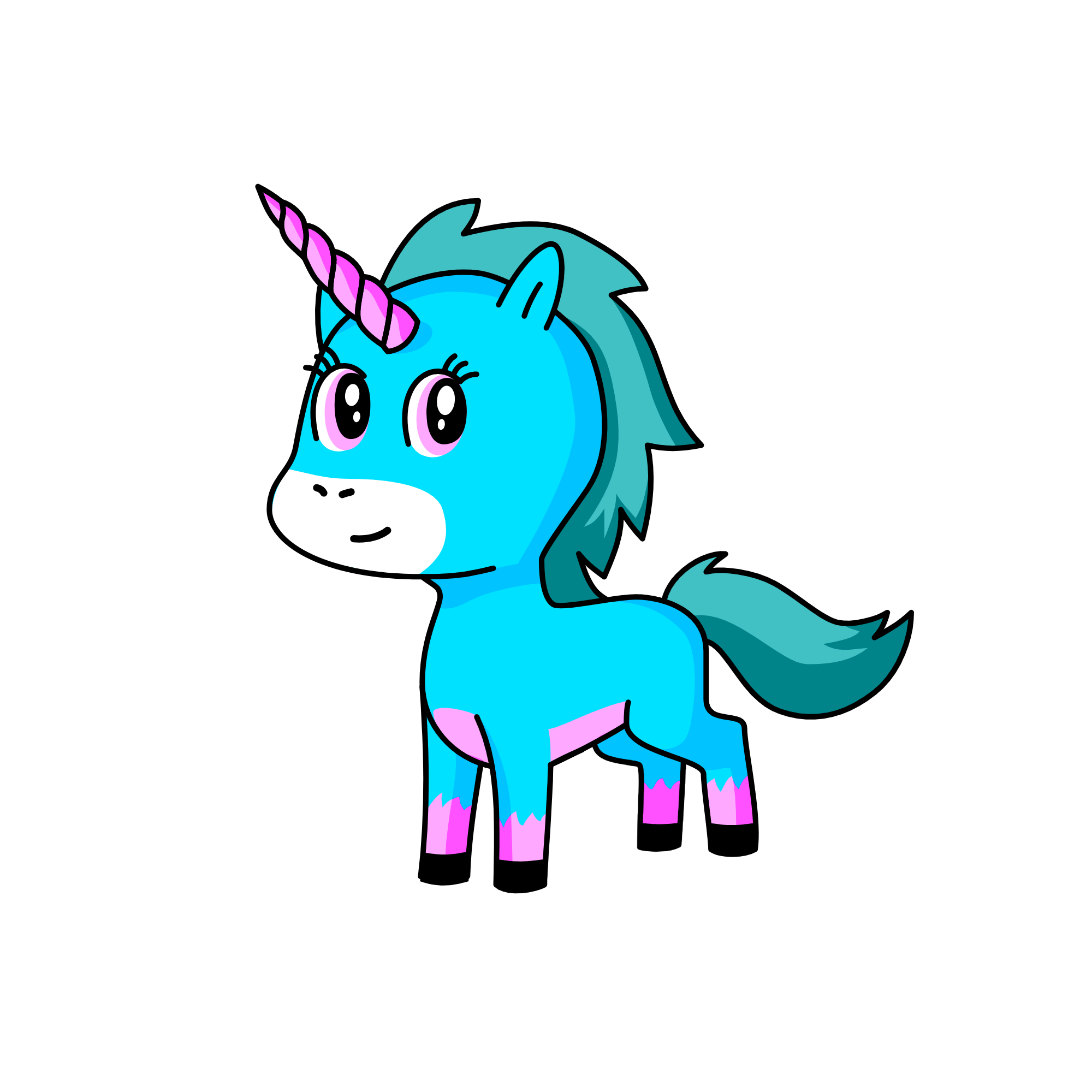 Anemone, the unicorn