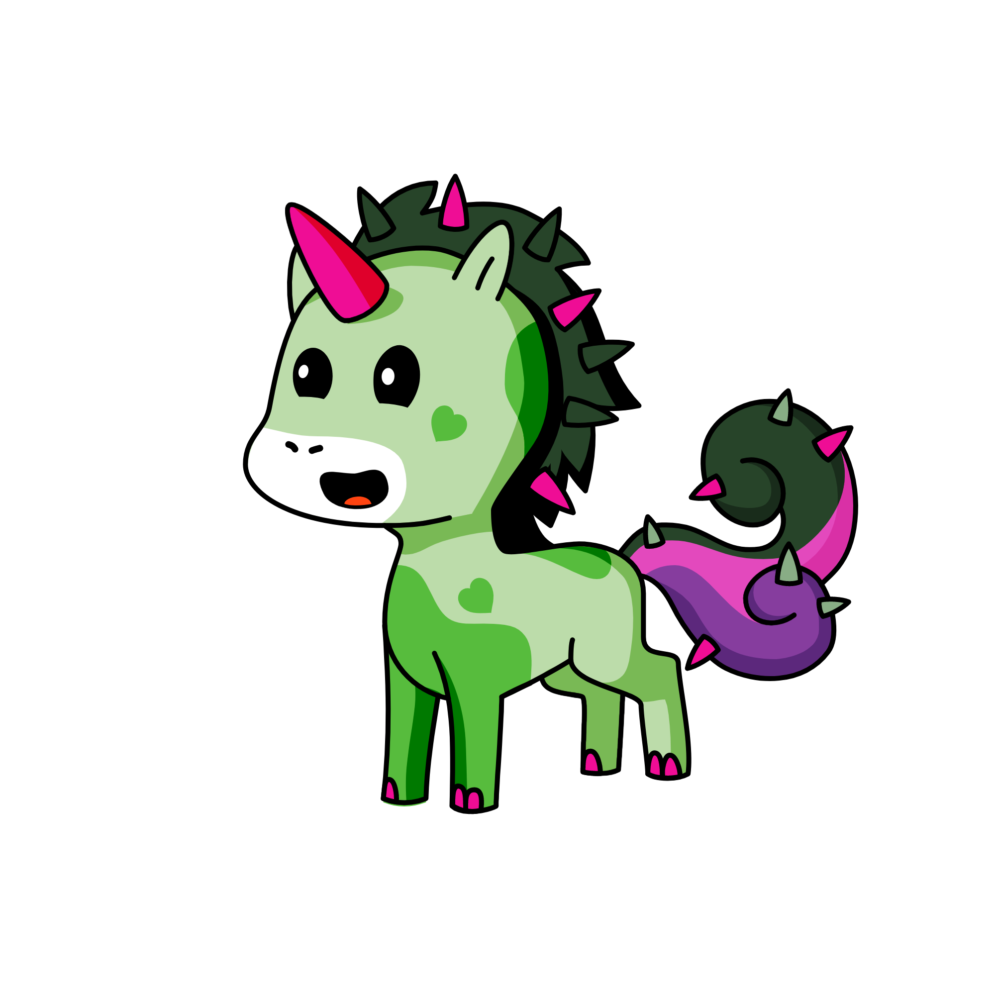 invisible, the unicorn