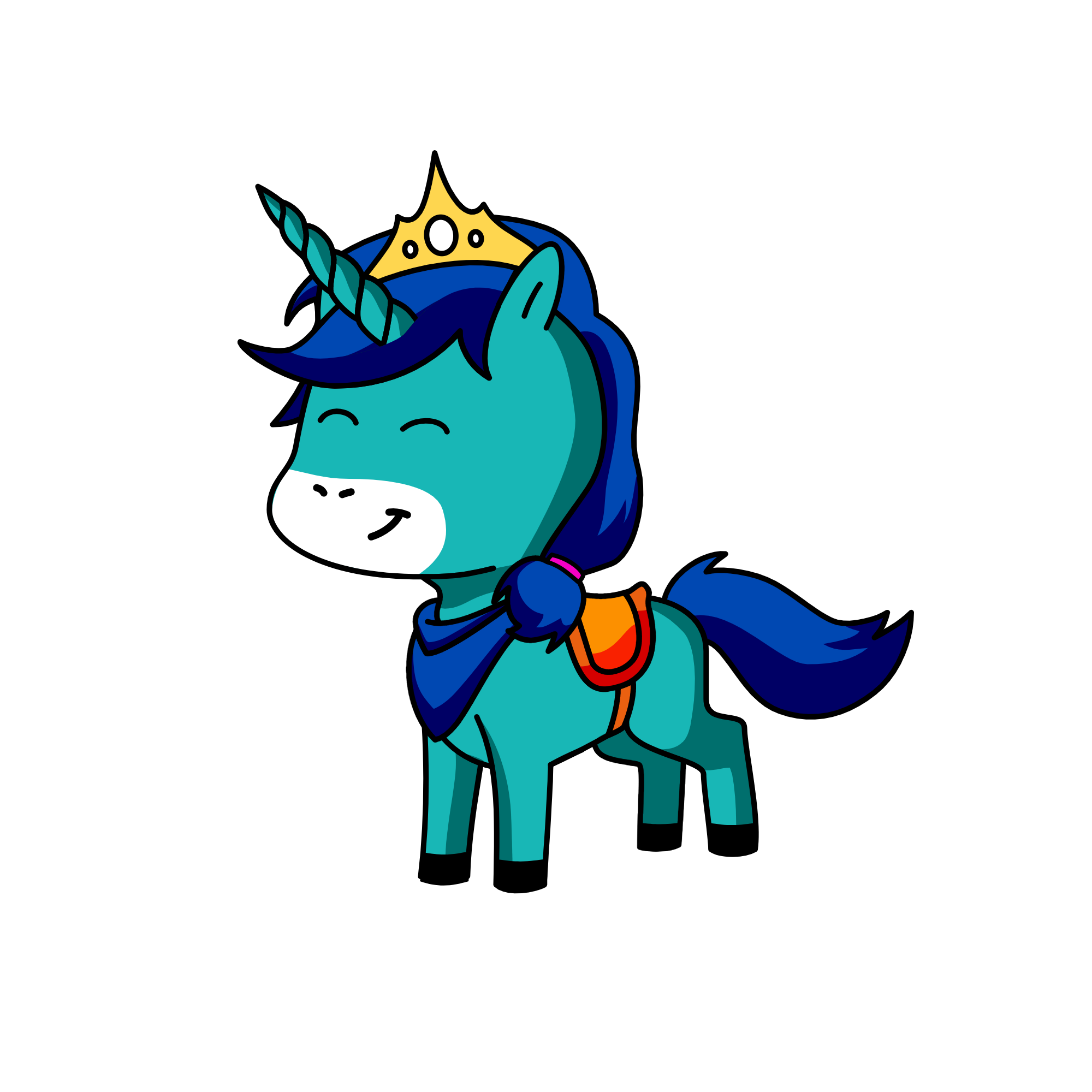 Sky Queen, the unicorn