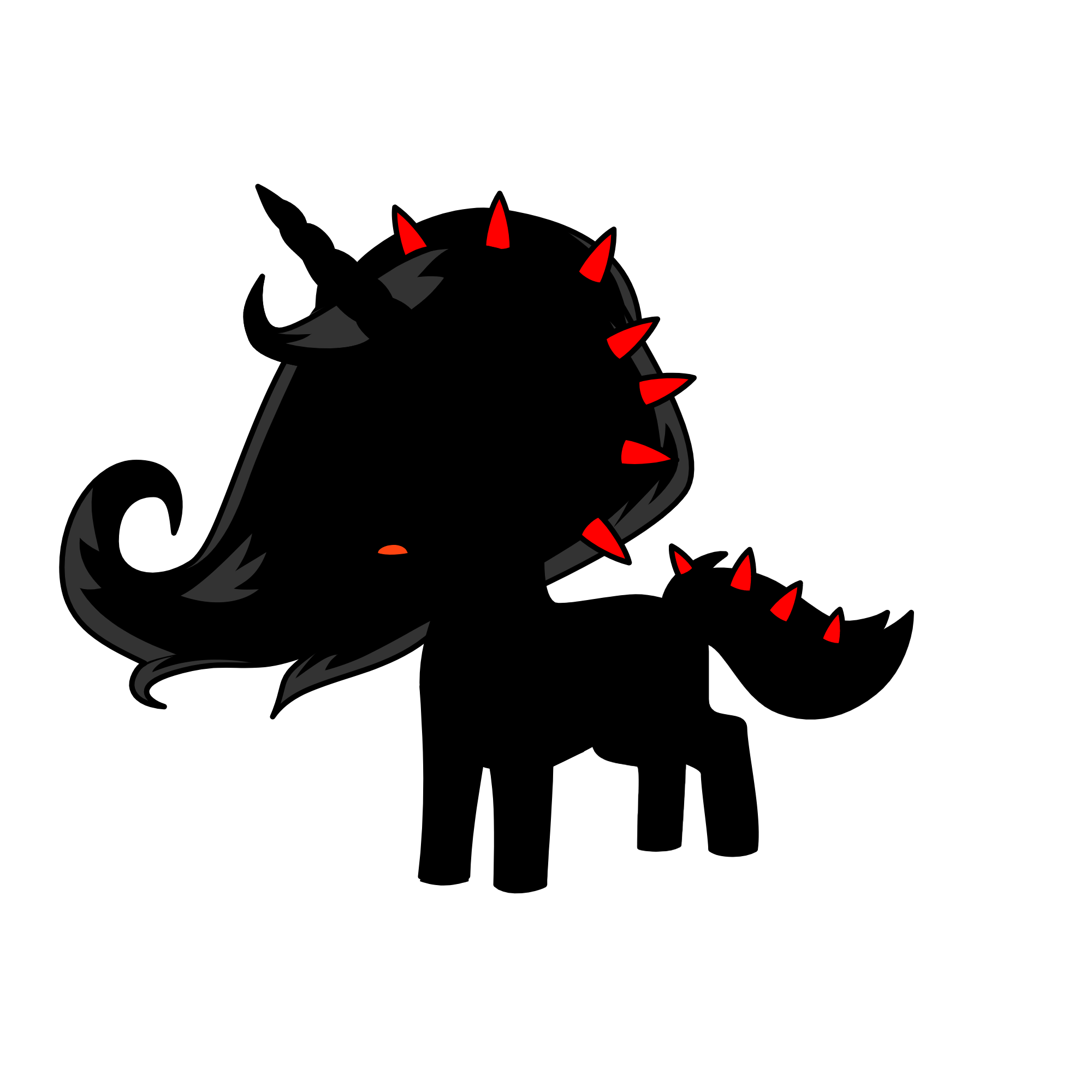 Nightmare, the unicorn