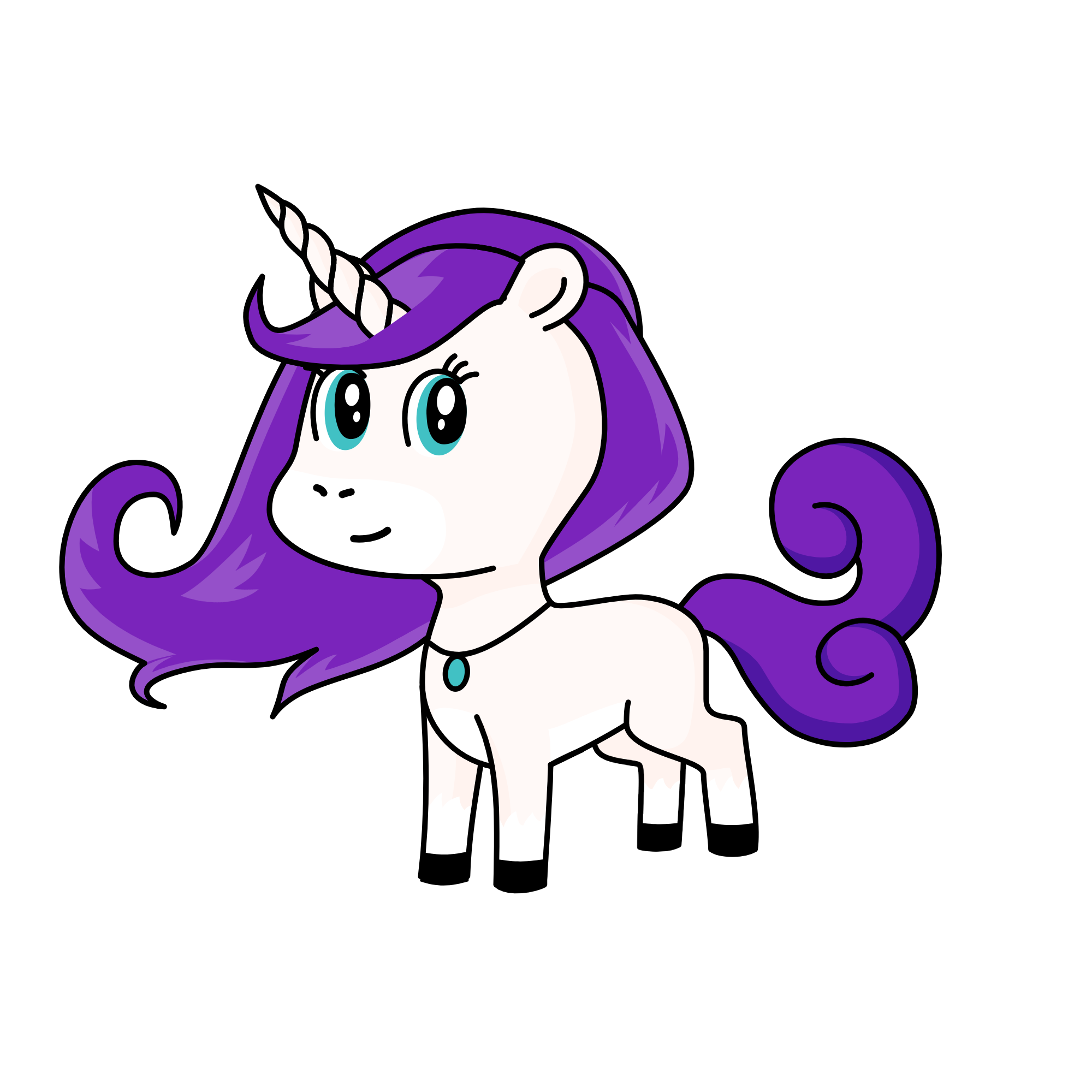 Krystal, the unicorn