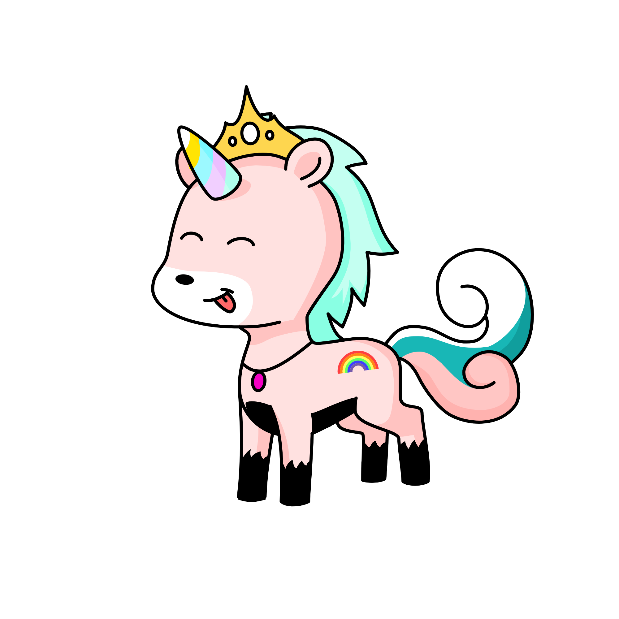 Phoenix Golden Tail, the unicorn