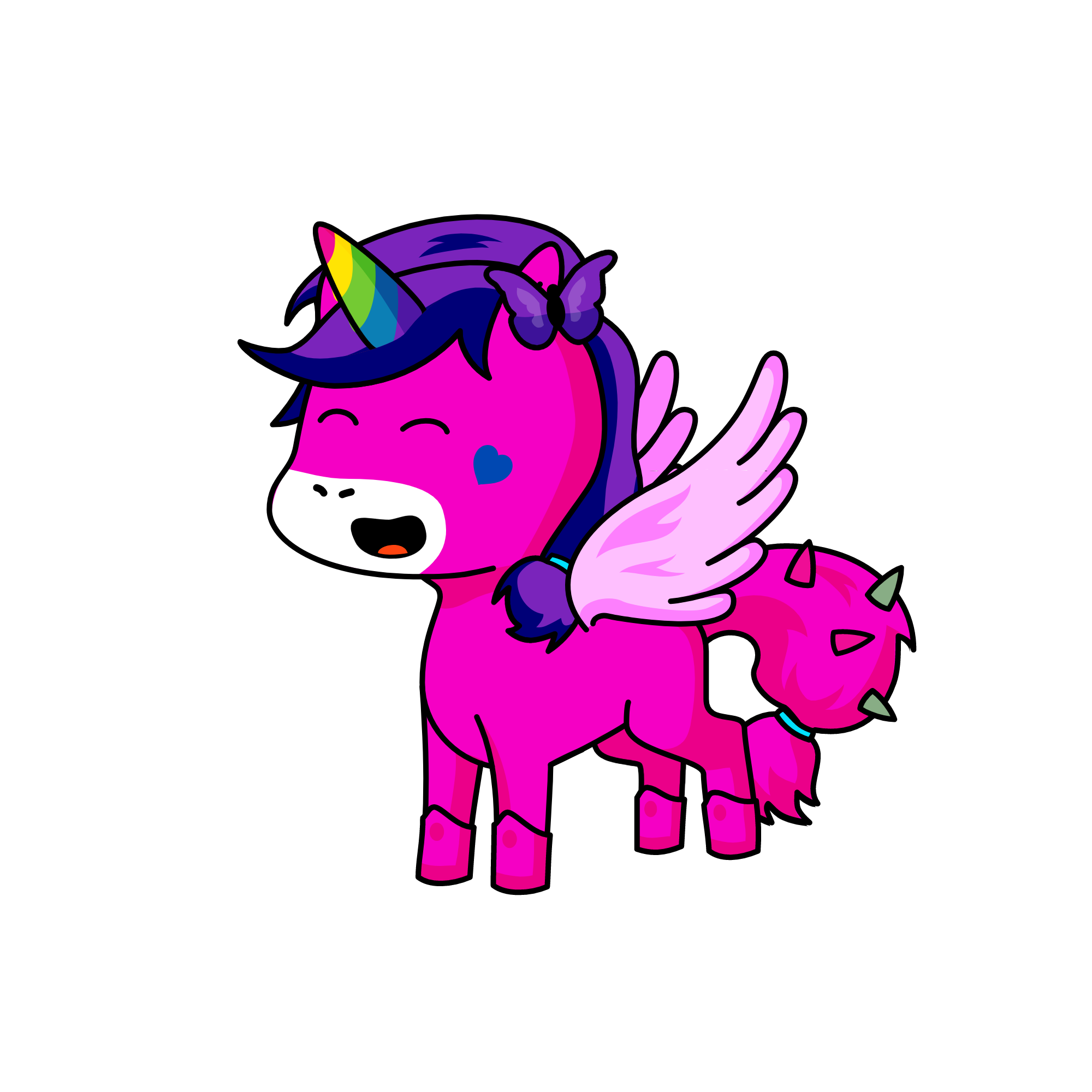 rainbow, the unicorn