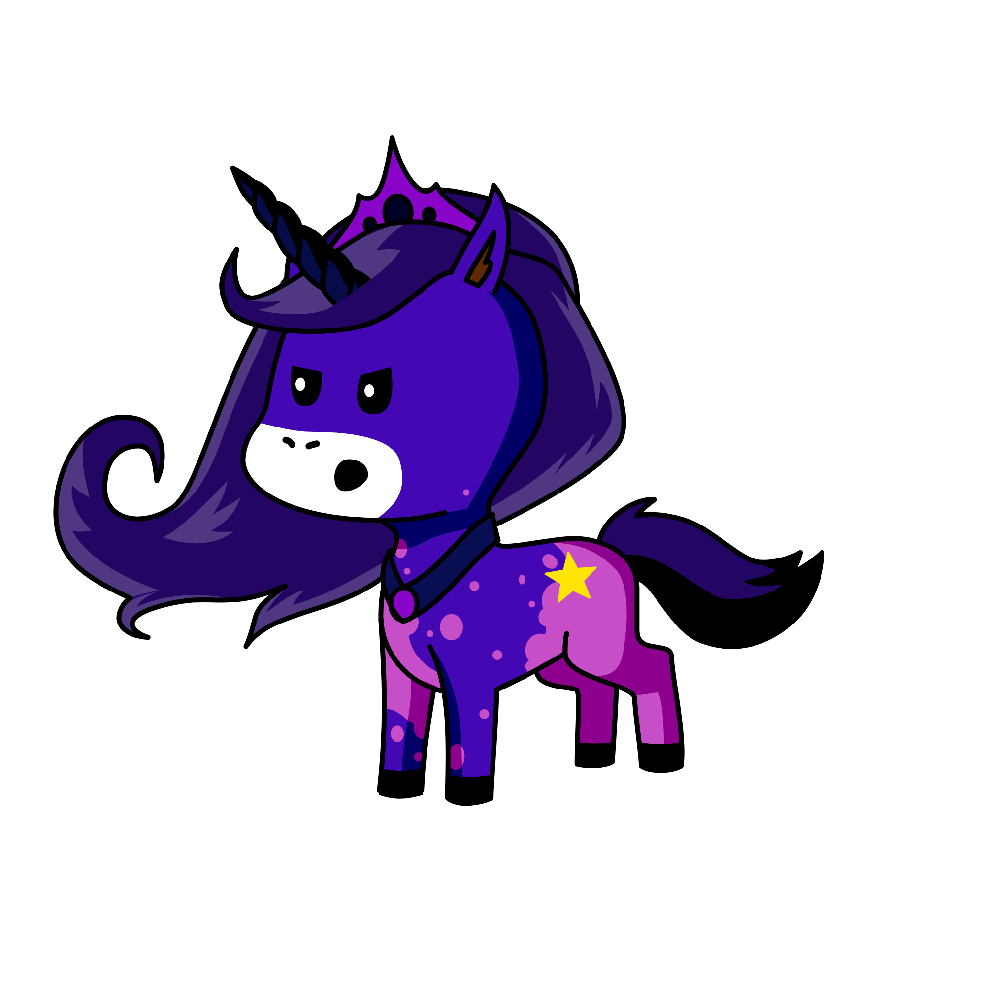 v, the unicorn