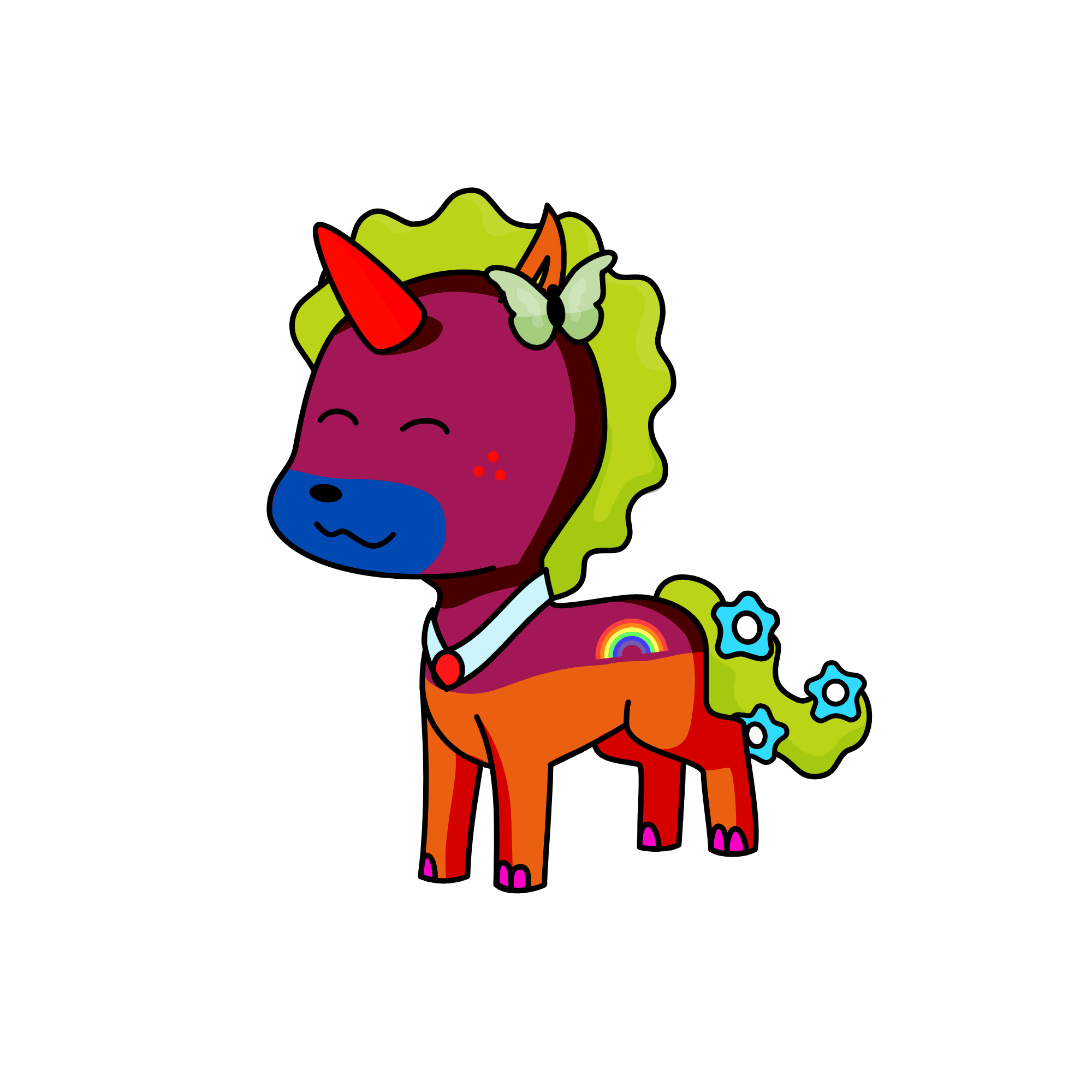The wor-sttt unicorn, the unicorn