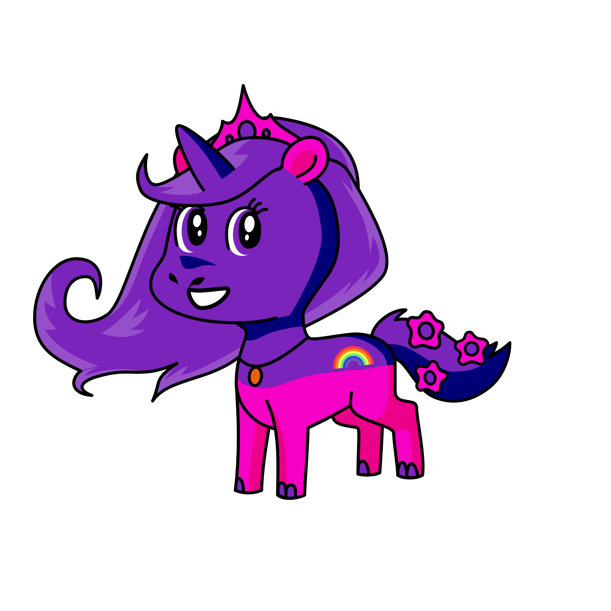 Luna, the unicorn