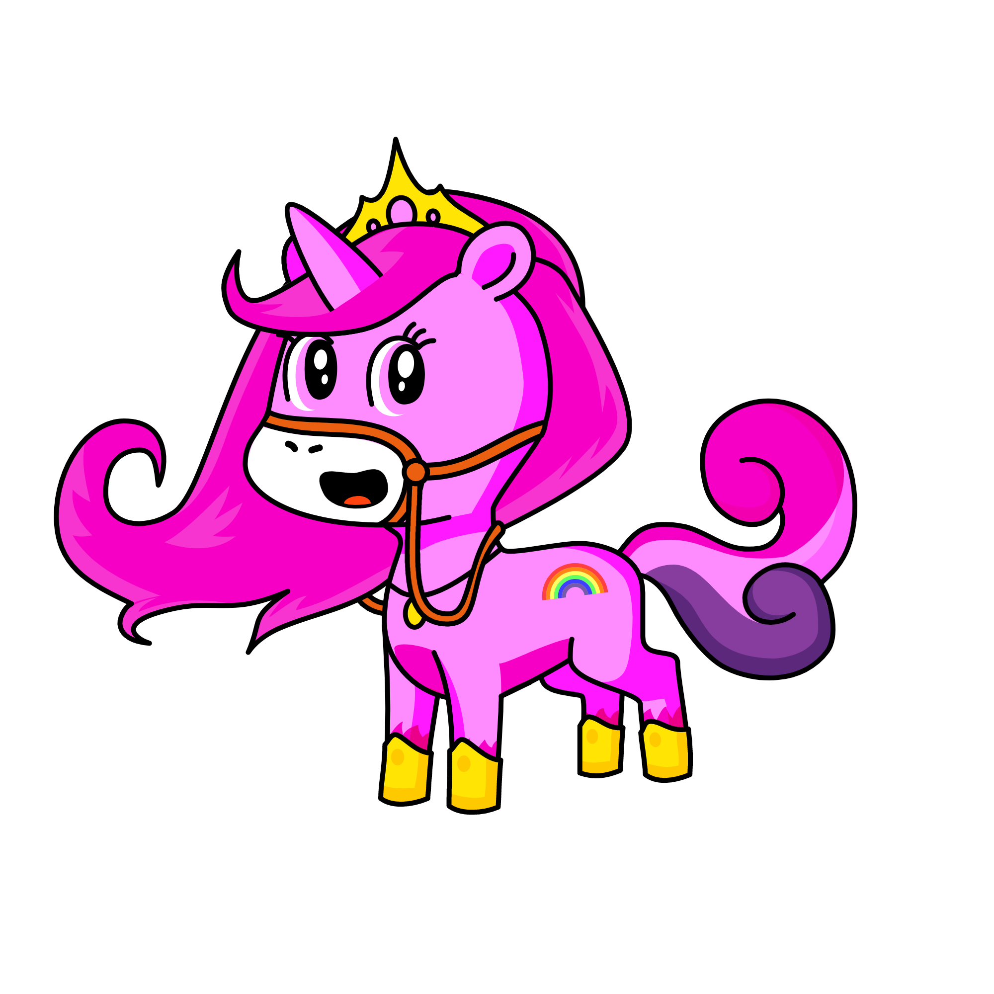 Candy, the unicorn
