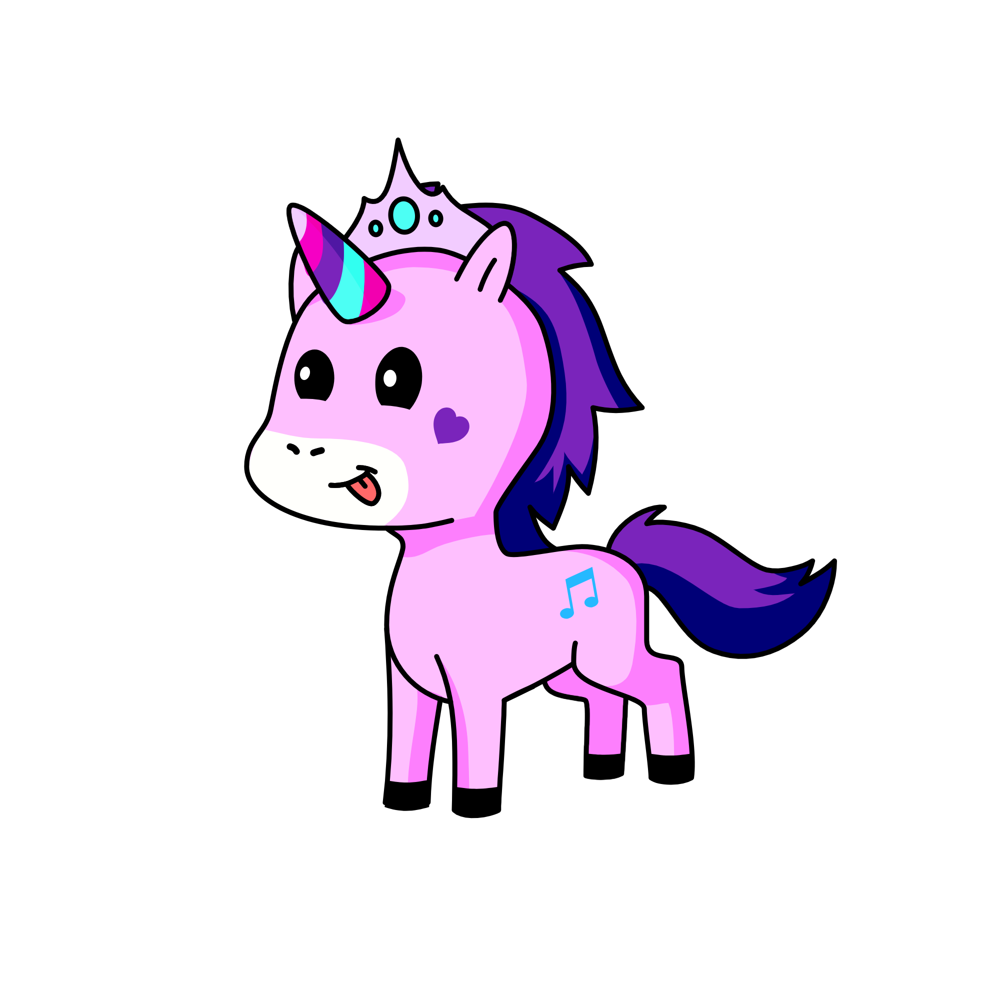Kelly, the unicorn