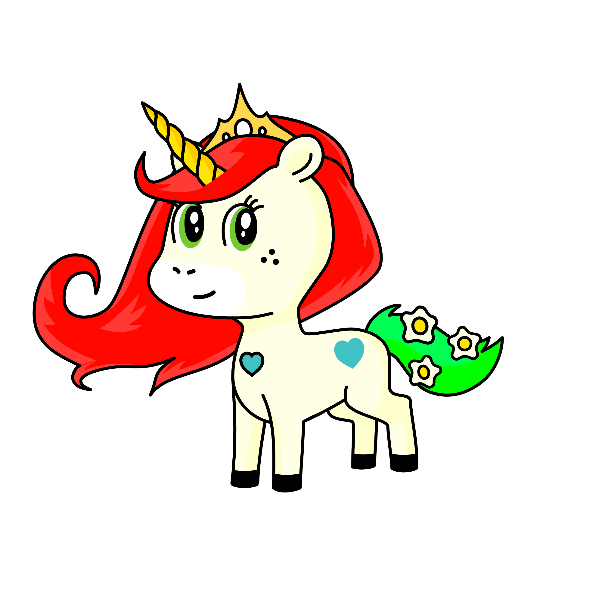 ariel, the unicorn