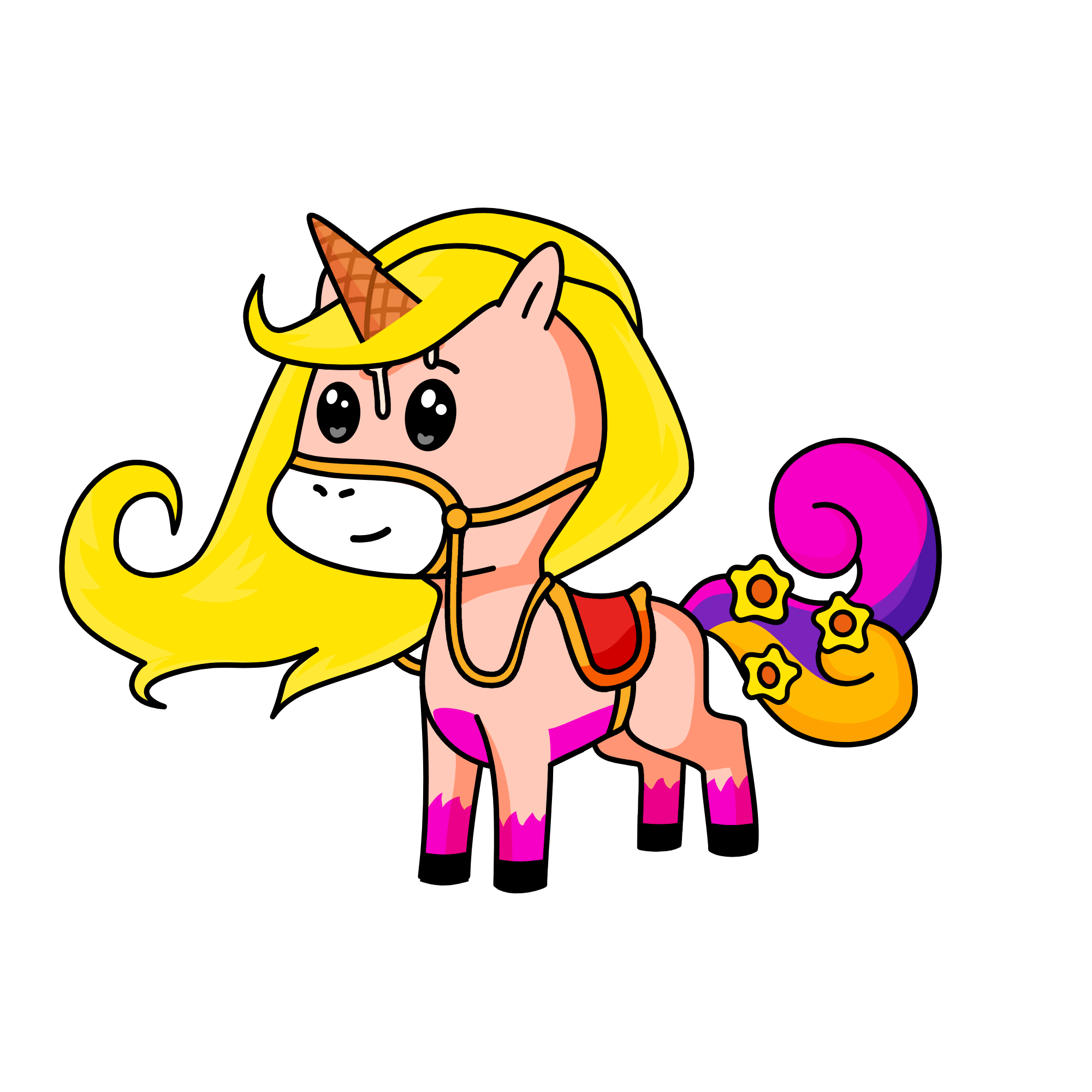 Magic, the unicorn