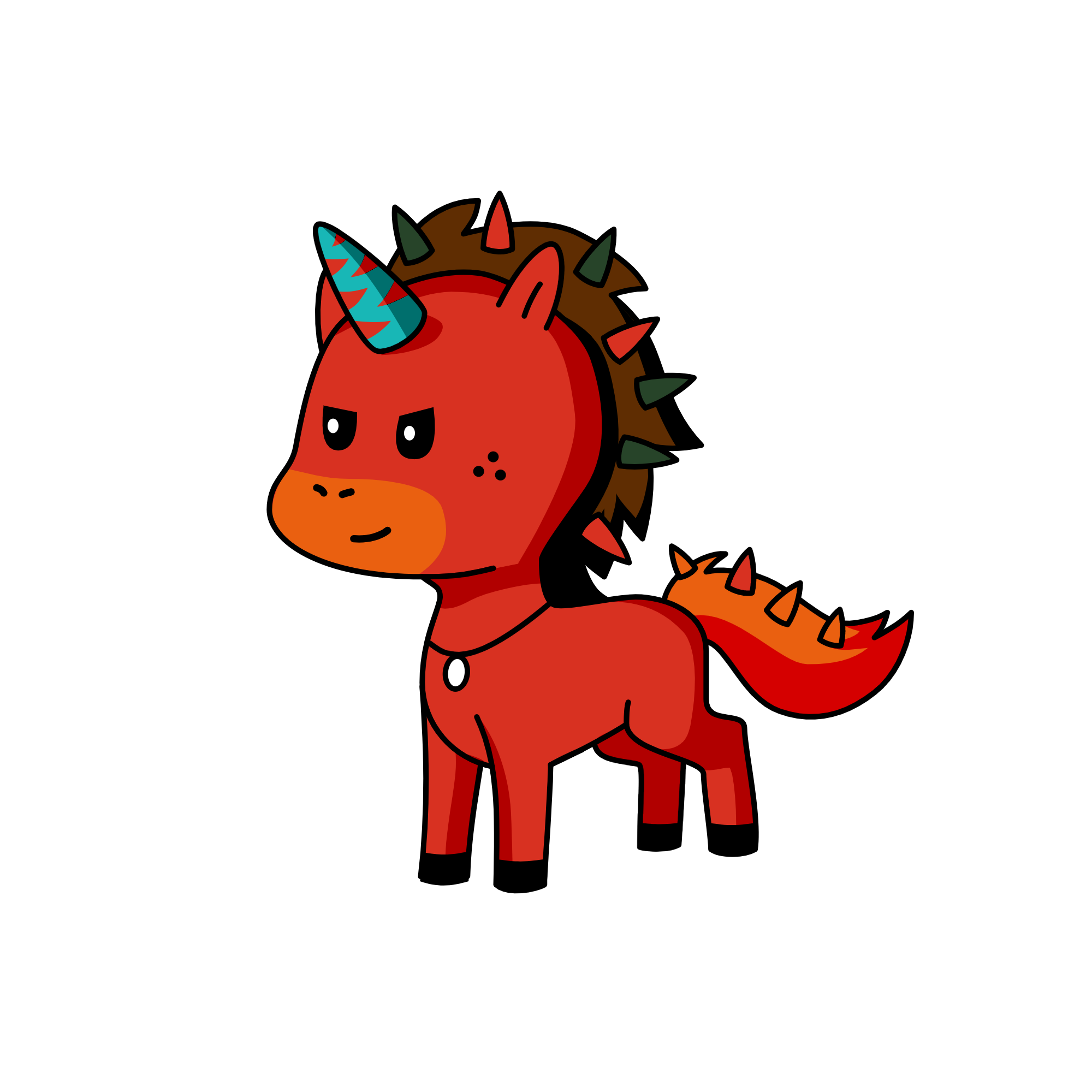 fire ninja, the unicorn