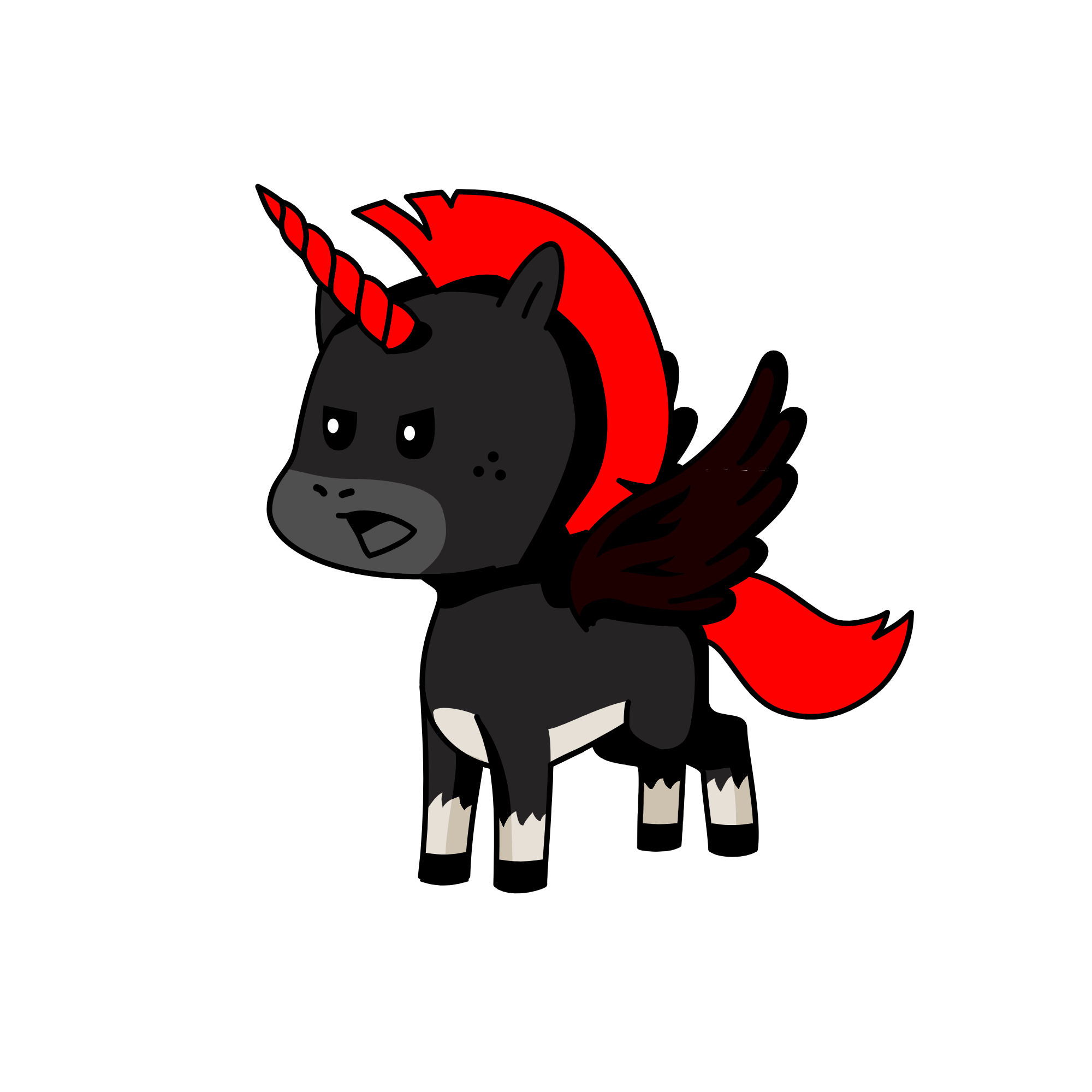Ash, the unicorn