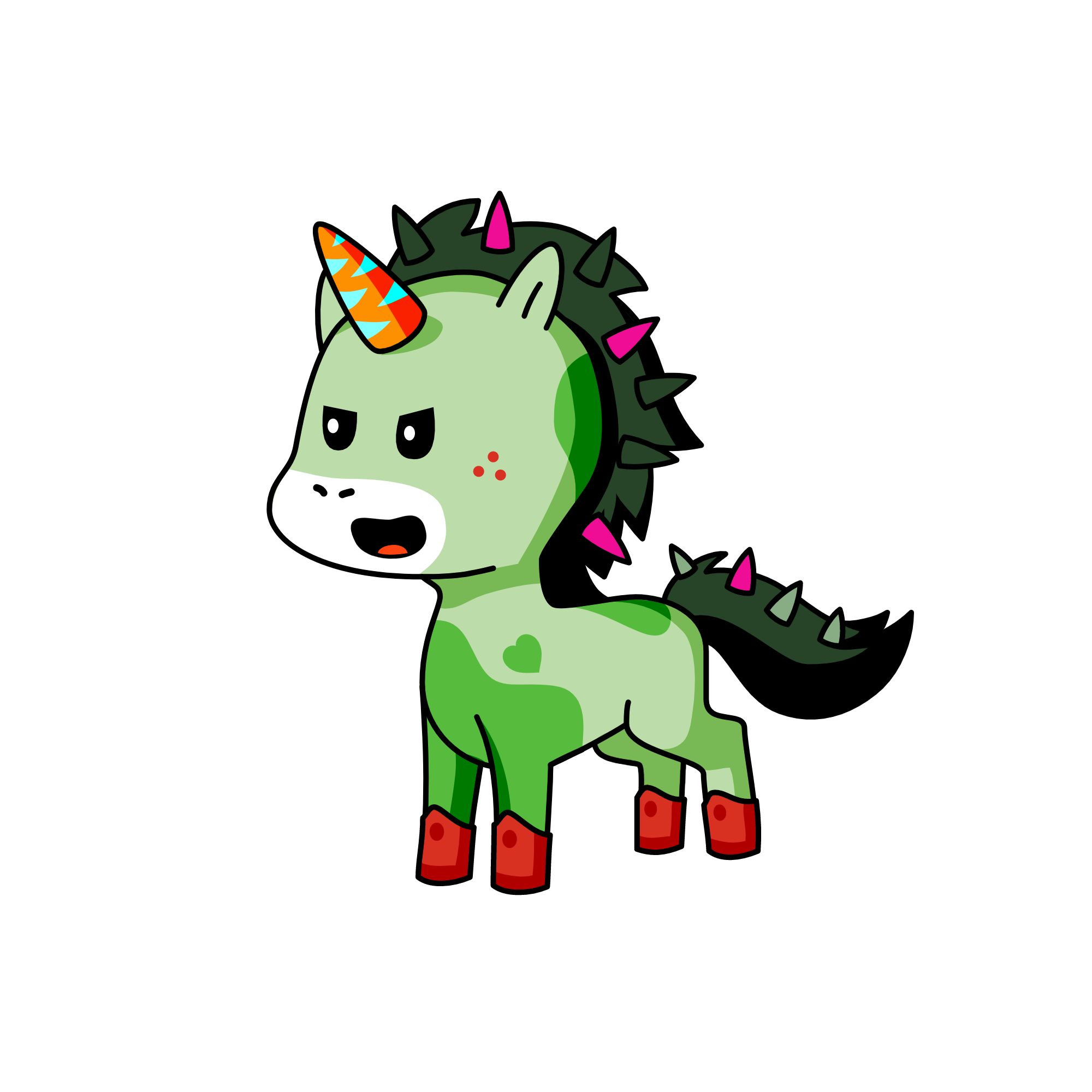 bat man, the unicorn