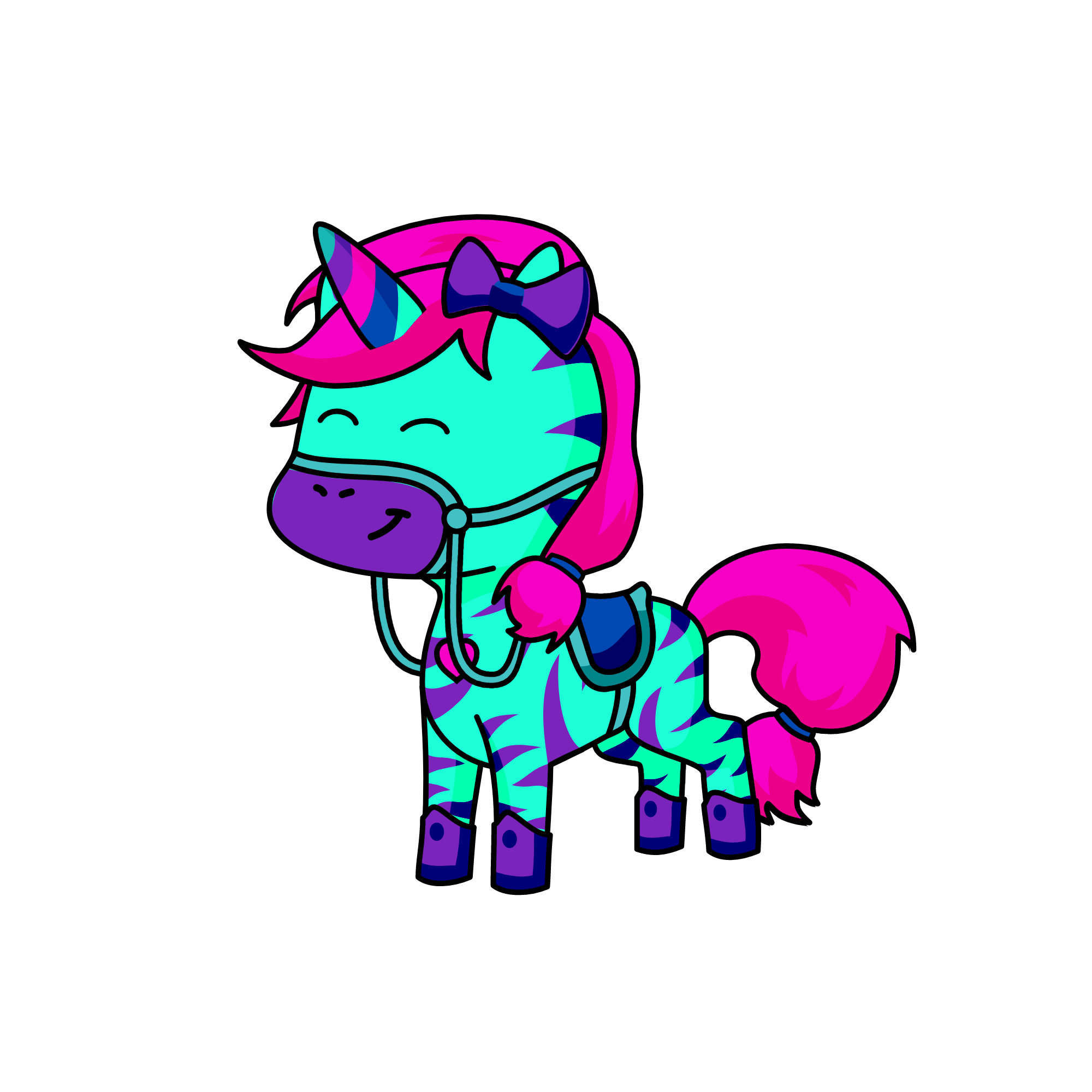 Candy, the unicorn