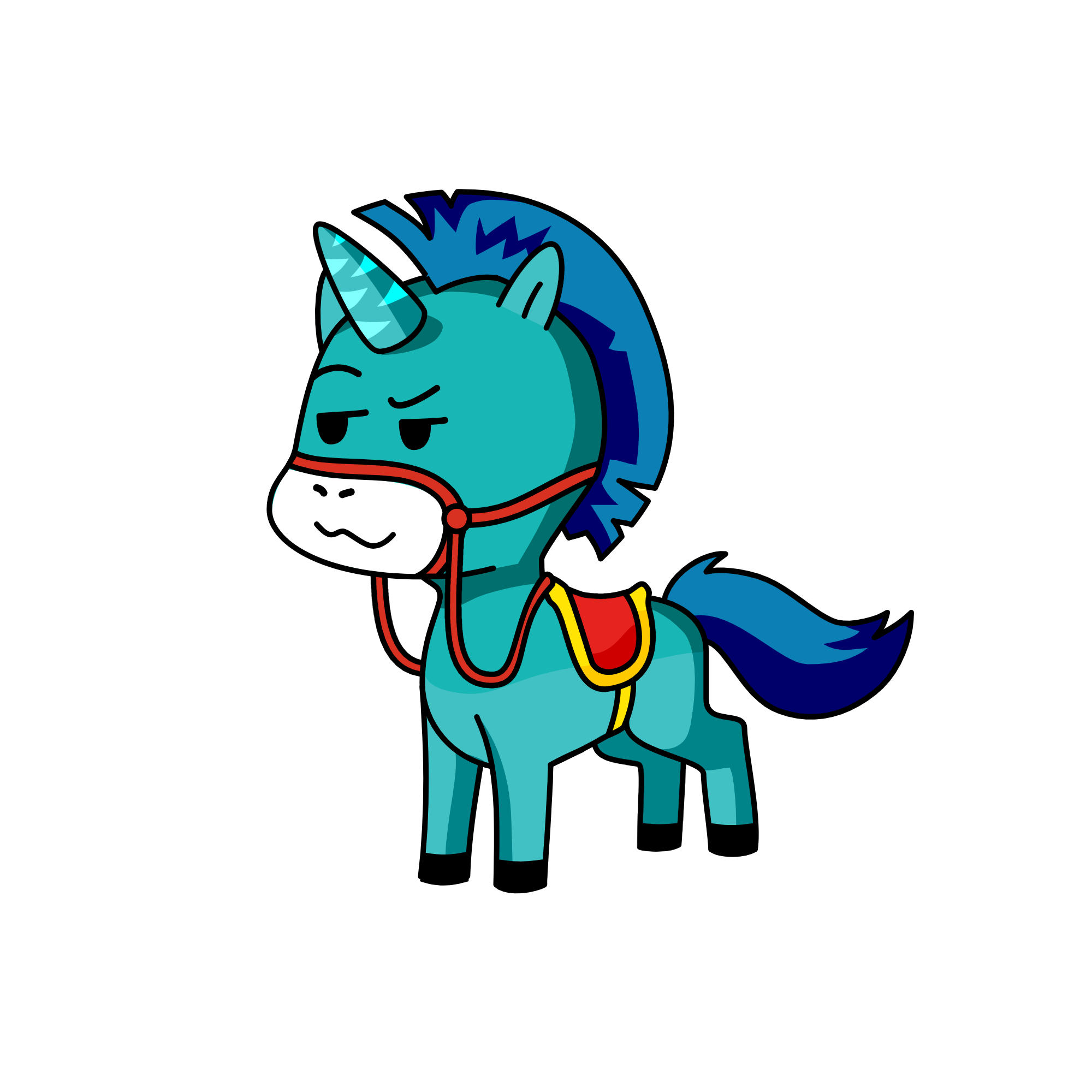 Buck, the unicorn