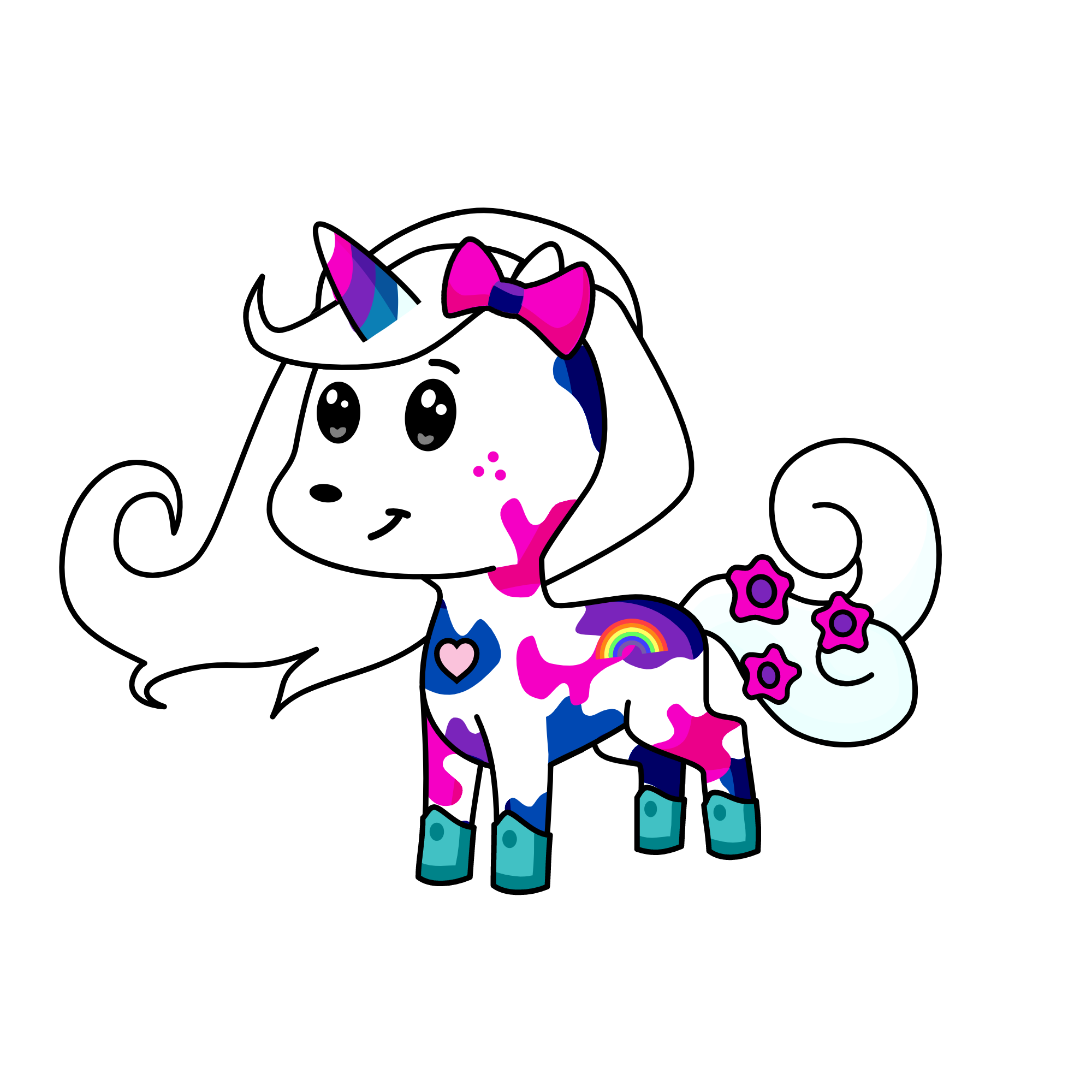 mini, the unicorn