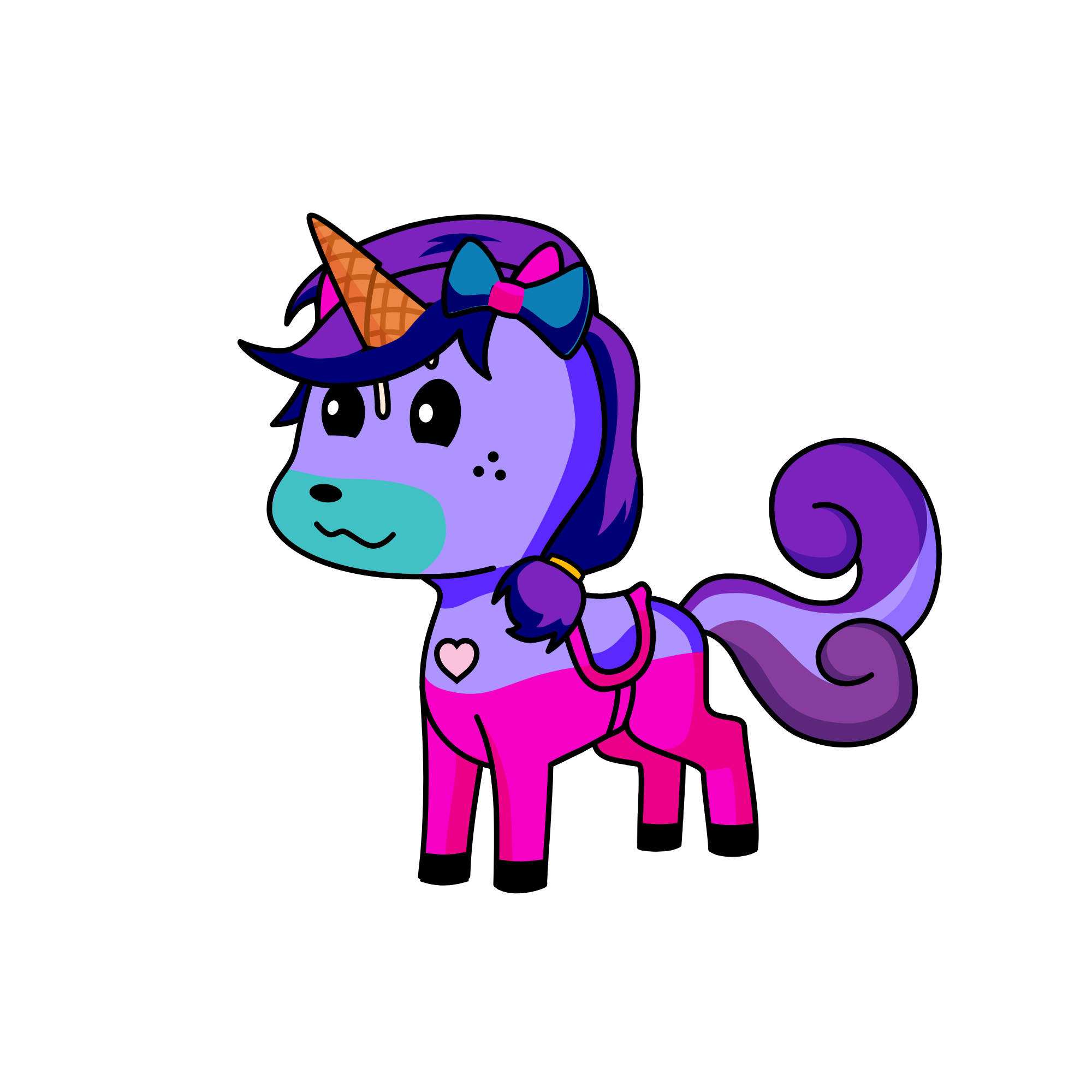 ice cream, the unicorn