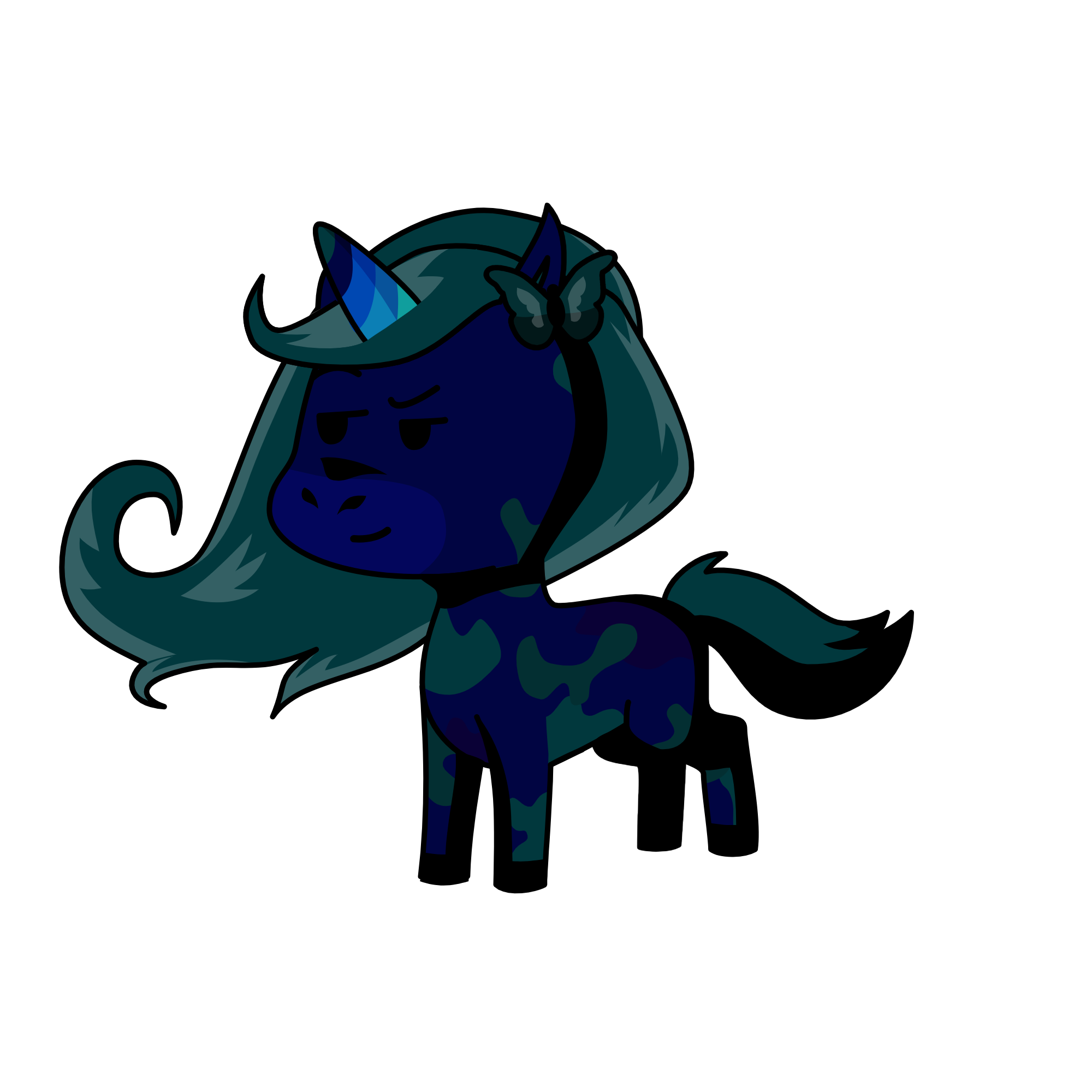 Nala of the Forest (female), the unicorn