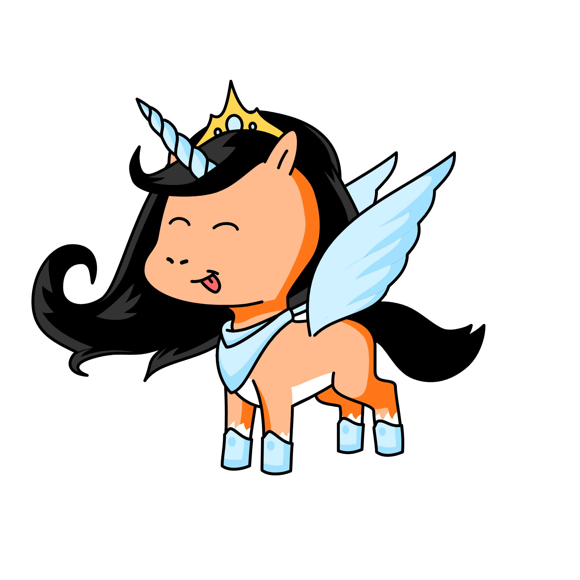 black ice, the unicorn