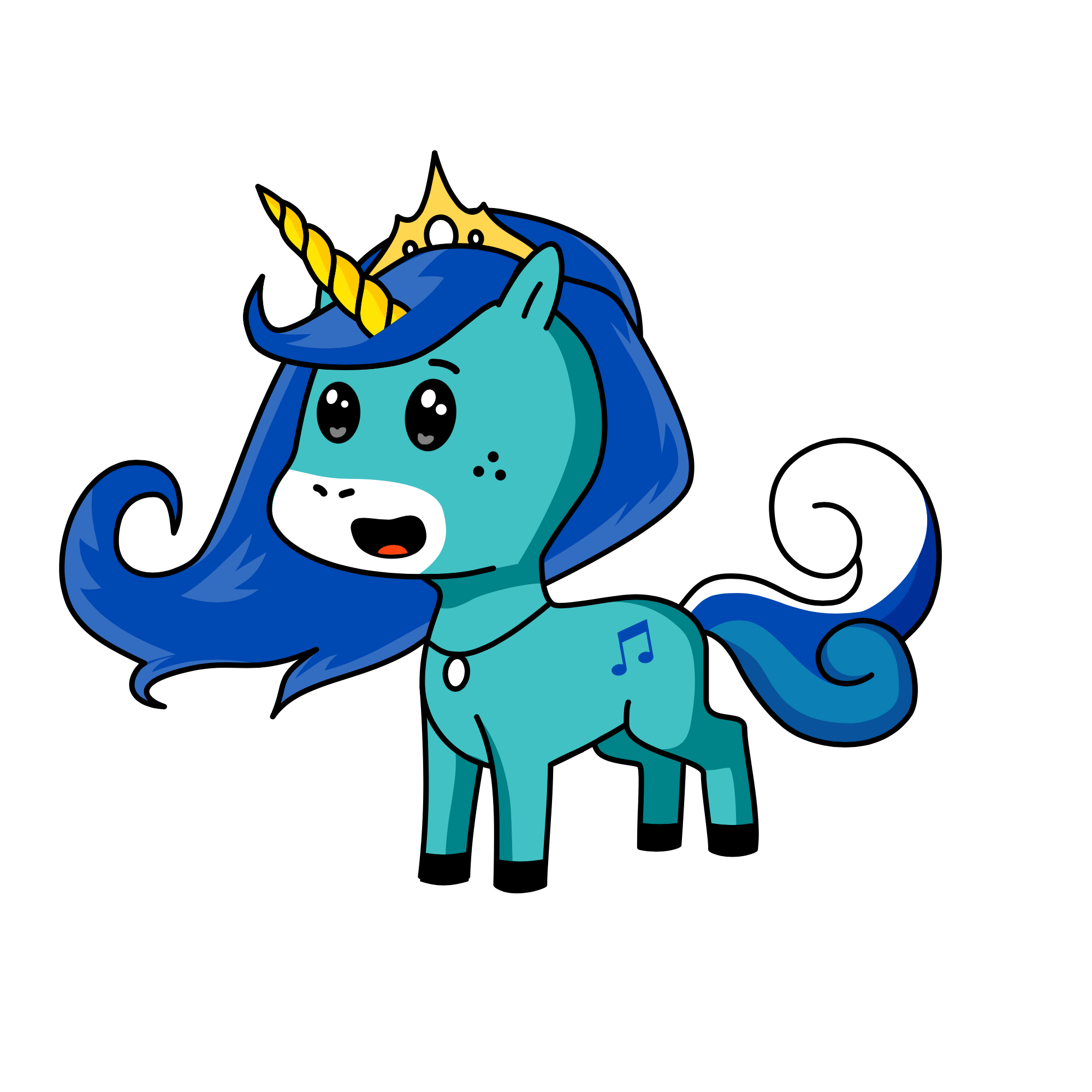 Charlotte, the unicorn