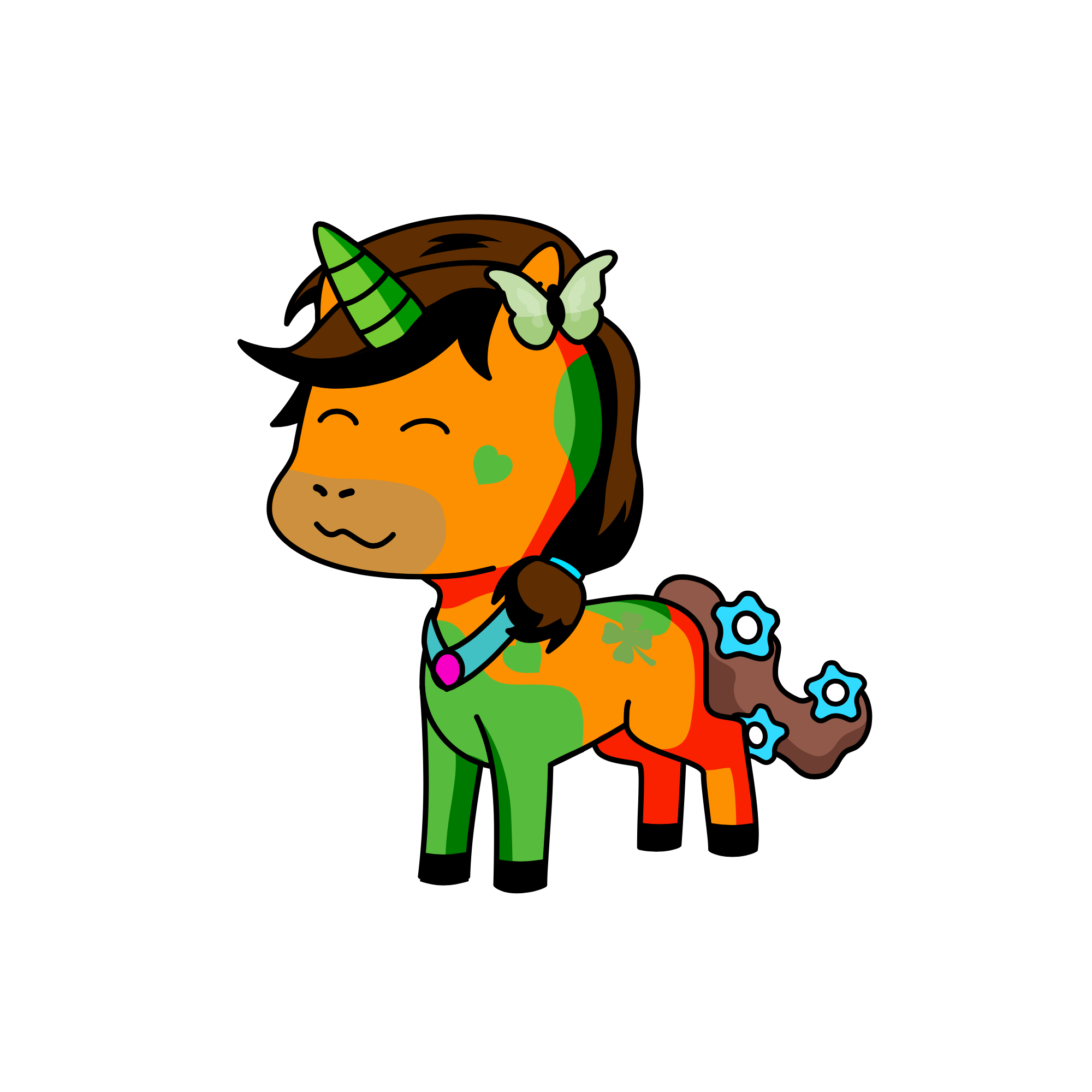 Terra, the unicorn
