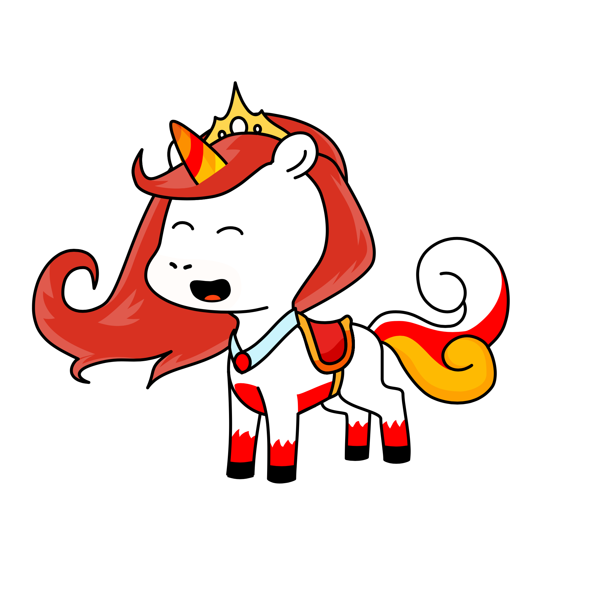 Cancy, the unicorn
